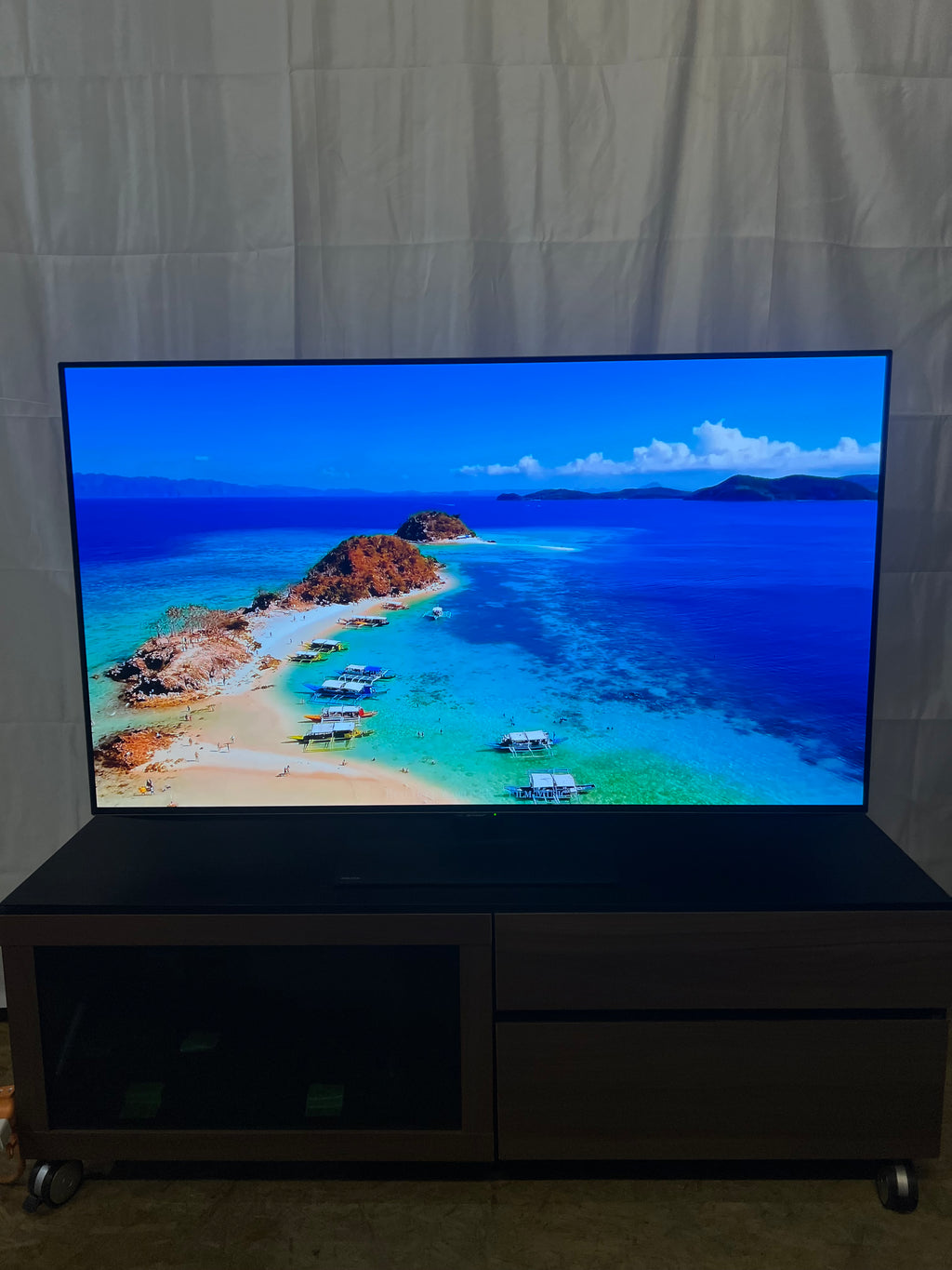 【12ヶ月保証】【美品】SHARP 4K有機ELテレビ 4T-C48HQ2 2025年製 48V