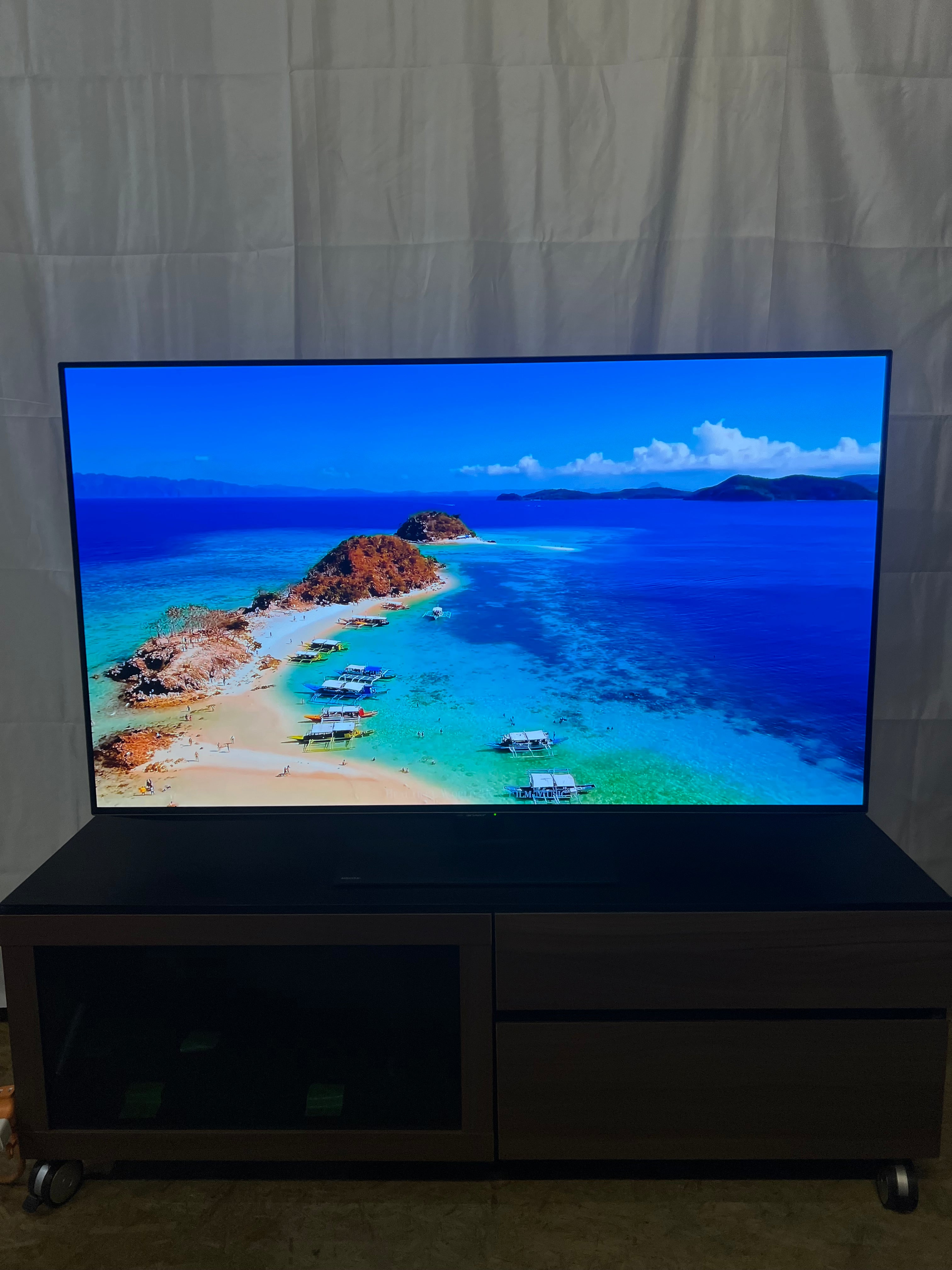 【12ヶ月保証】【美品】SHARP 4K有機ELテレビ 4T-C48HQ2 2025年製 48V