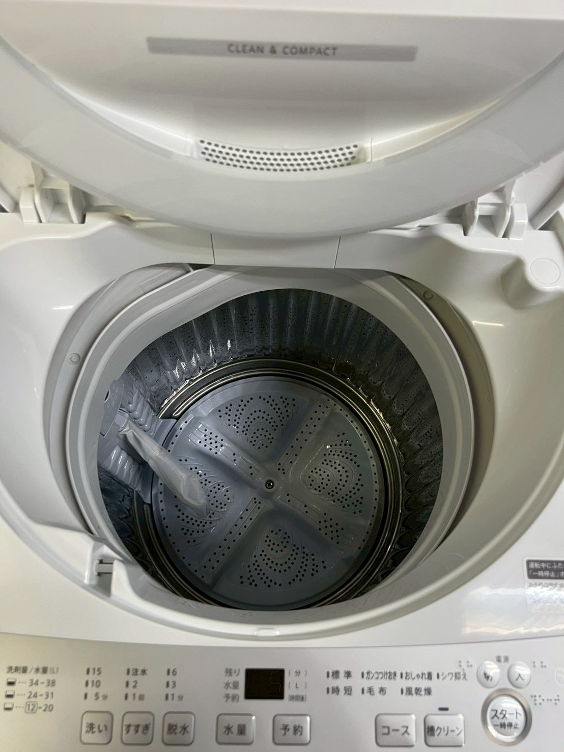 【半年保証】SHARP 洗濯機 ES-GE6J-S 洗濯6kg　2025年製