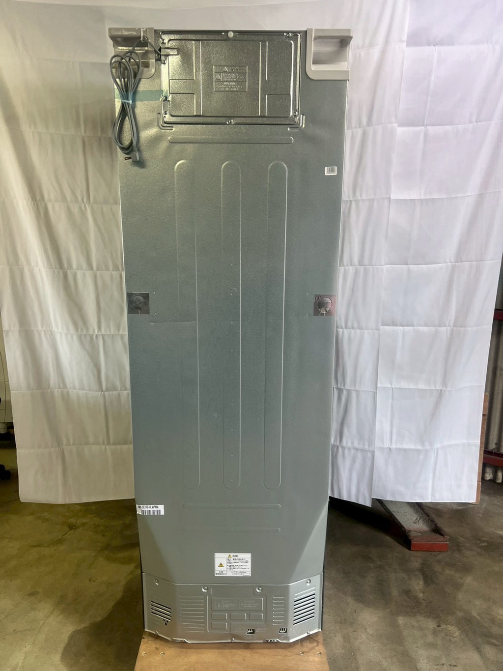 【美品】三菱 3ドア冷蔵庫 MR-CG37G-H 2022年製 365L 右開き