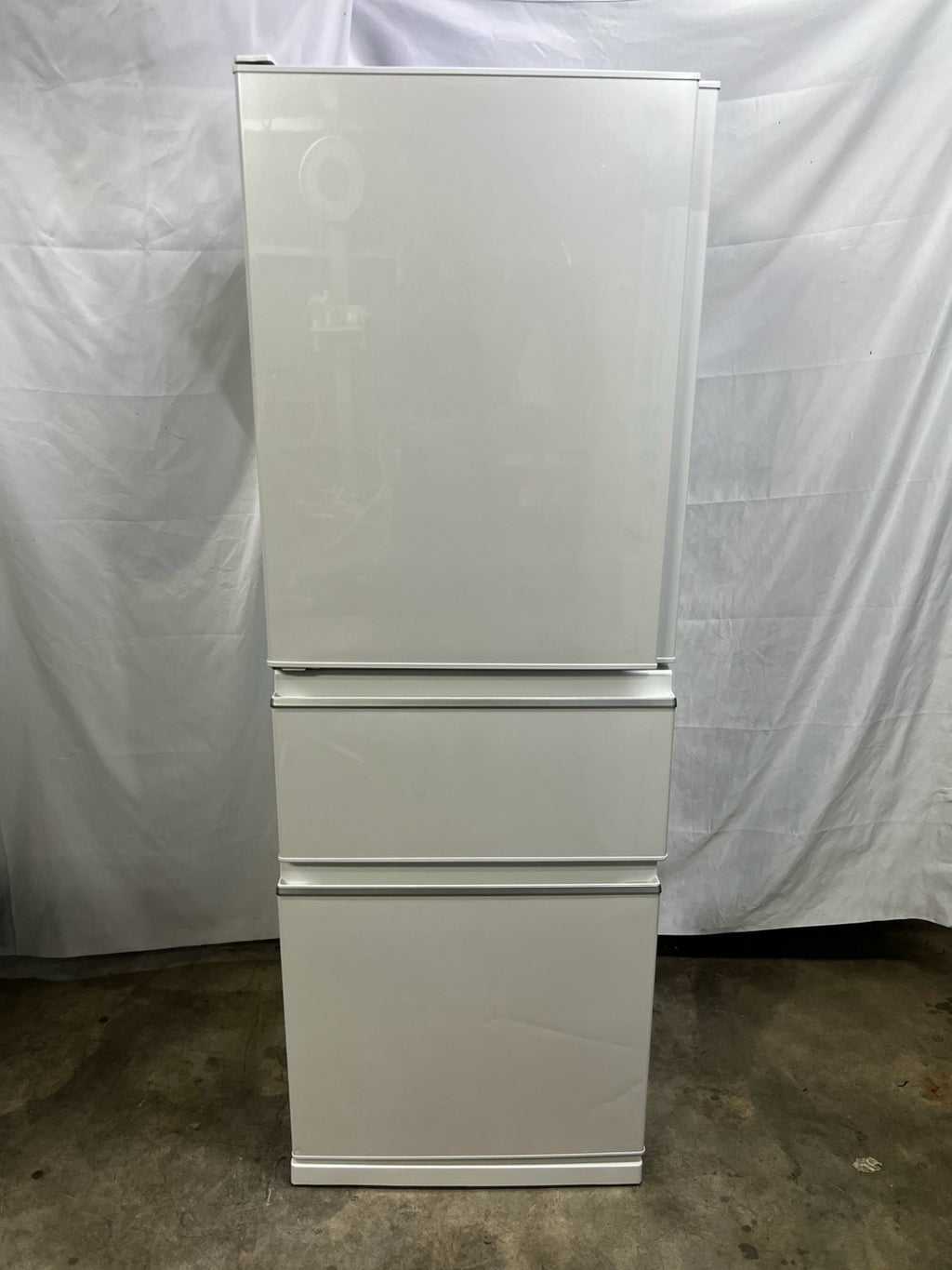 【半年保証】 三菱 3ドア冷蔵庫 MR-CX33HL-W 2023年製 330L