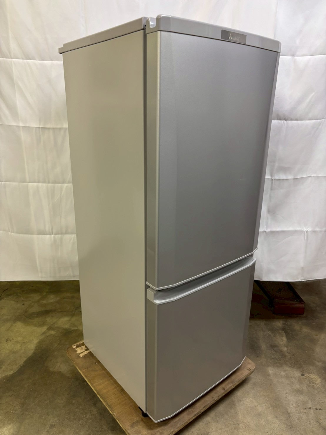 三菱 2ドア冷蔵庫 MR-P15E-S1 2020年製 146L 右開き