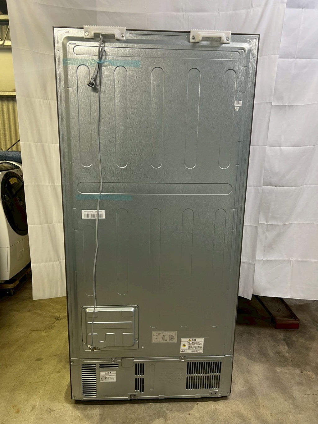 AQUA 2ドア冷蔵庫 AQR-SBS45H 2019年製 449L 観音開き