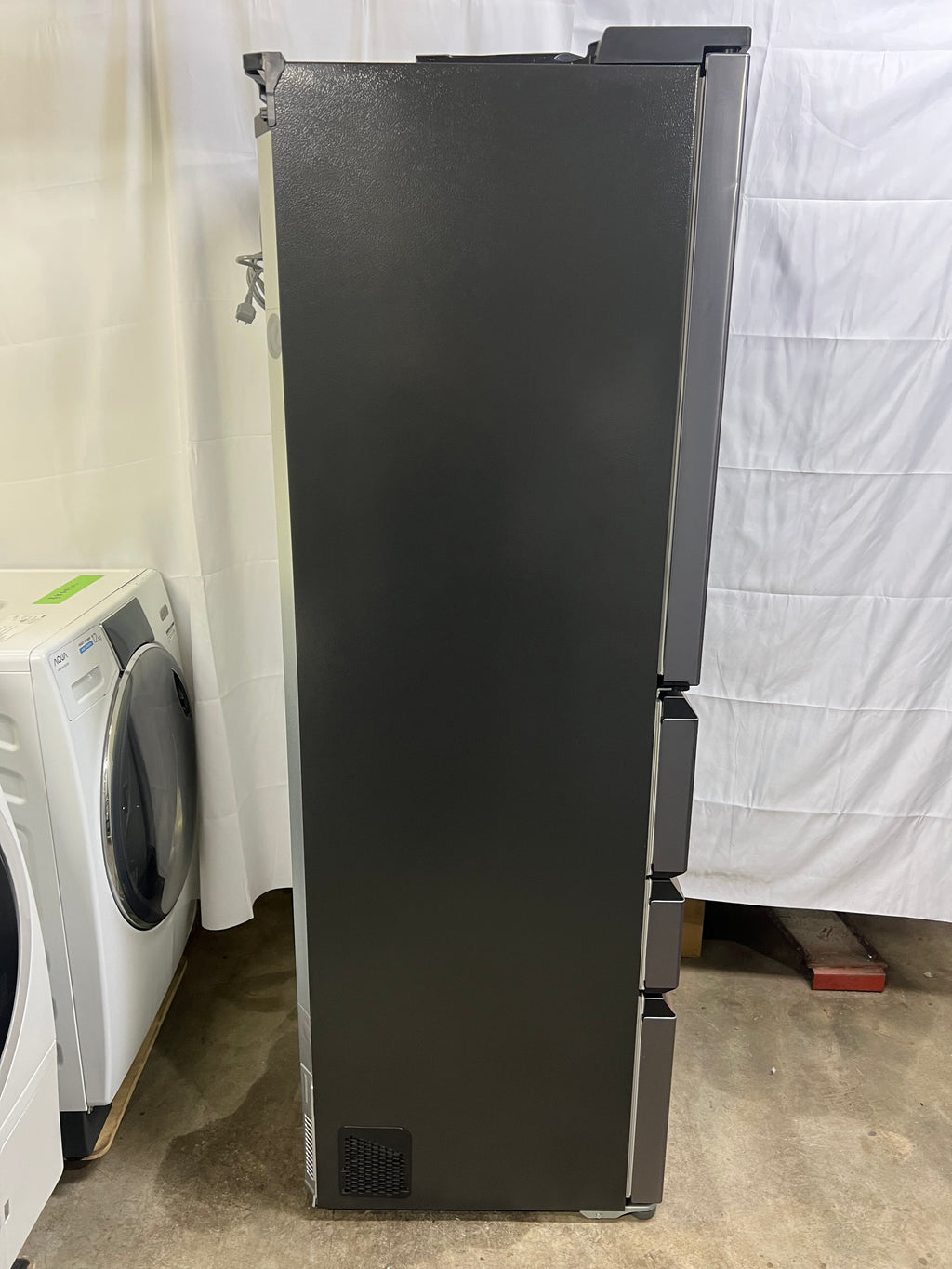 【12ヶ月保証】SHARP 6ドア冷蔵庫 SJ-MF46H-H 2021年製 457L 観音開き