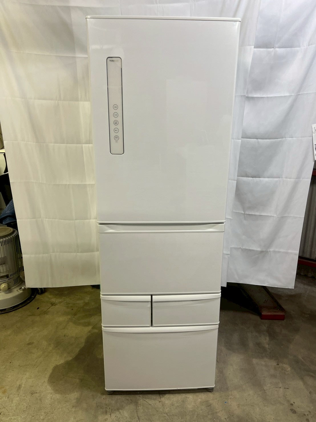東芝 5ドア冷蔵庫 GR-R41GBKL 2020年製411L 左開き