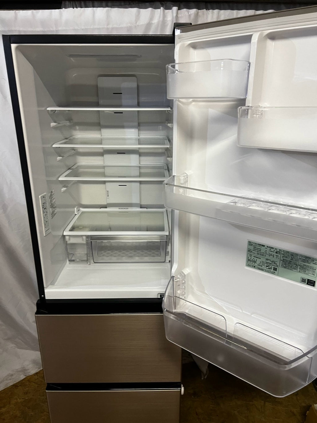 【半年保証】 日立 3ドア冷蔵庫 R-V32SV 2023年製 315L