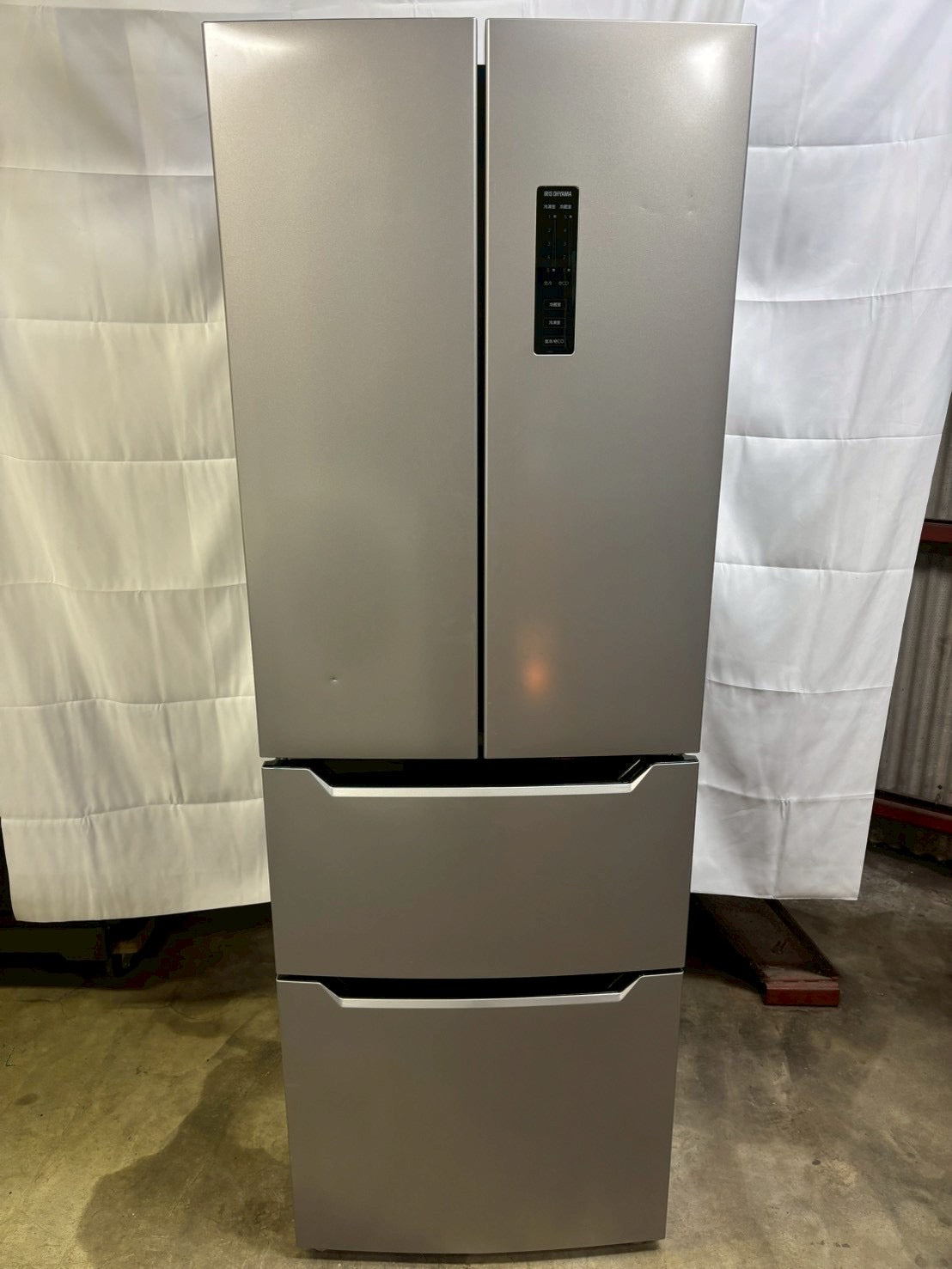 【6ヵ月保証】アイリスオーヤマ 4ドア冷蔵庫 IRSN-32B 2023年製320L 観音開き