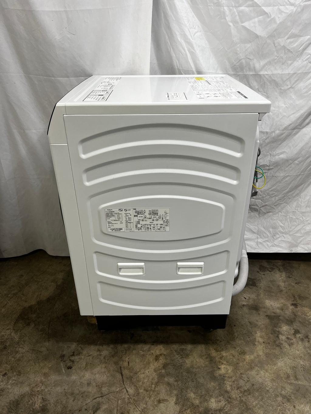 【1年保証】AQUAドラム式洗濯機 AQW-DX12P-L 2023年製 洗濯12kg 乾燥6kg