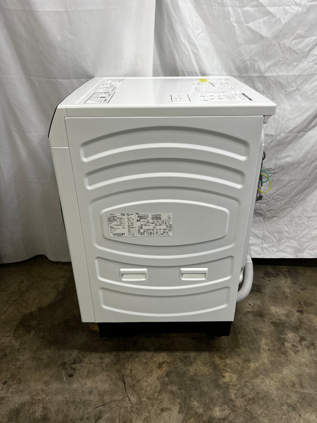 【1年保証】AQUAドラム式洗濯機 AQW-DX12P-L 2023年製 洗濯12kg 乾燥6kg