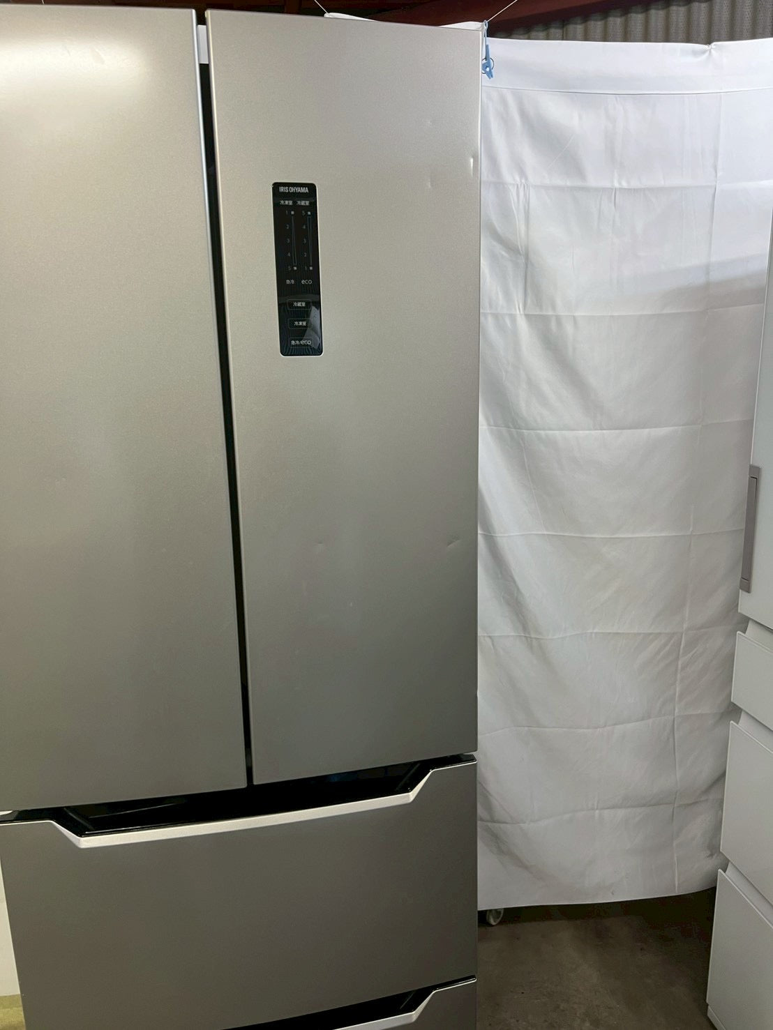 【半年保証】 アイリスオーヤマ 冷蔵庫 IRSN-32A-S 2023年製 320L 観音開き