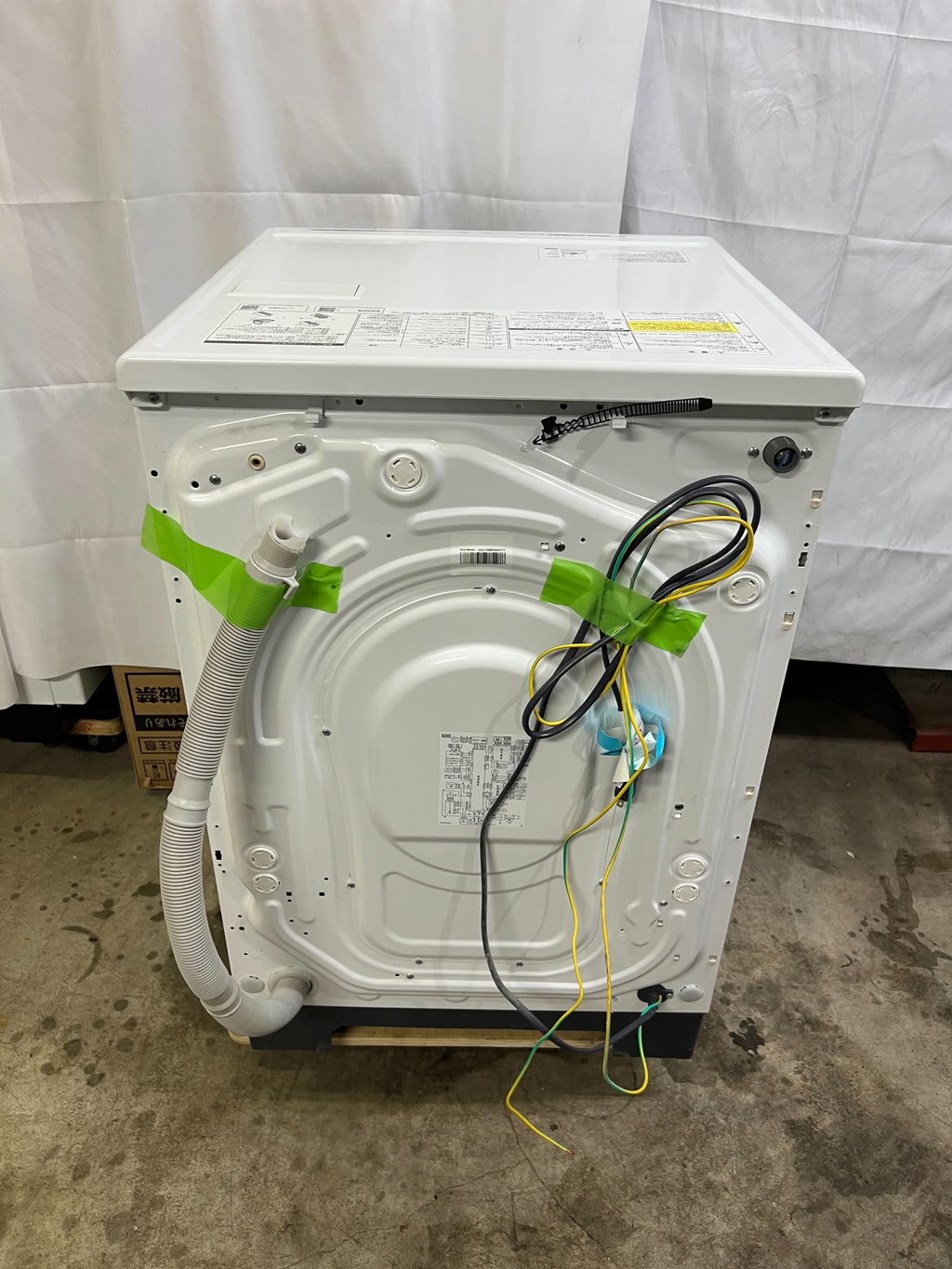 【12ヶ月保証】AQUAドラム式洗濯機 AQW-DX12M 2022年 洗濯12kg 乾燥6