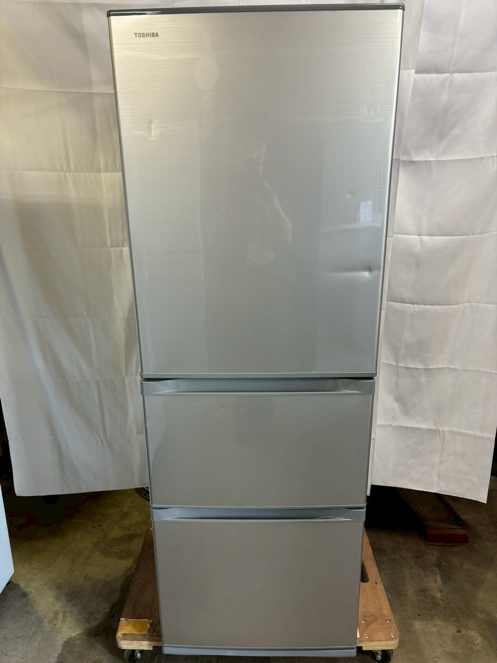 【6ヶ月保証】東芝 3ドア冷蔵庫 GR-S36S 2020年製 363L 右開き
