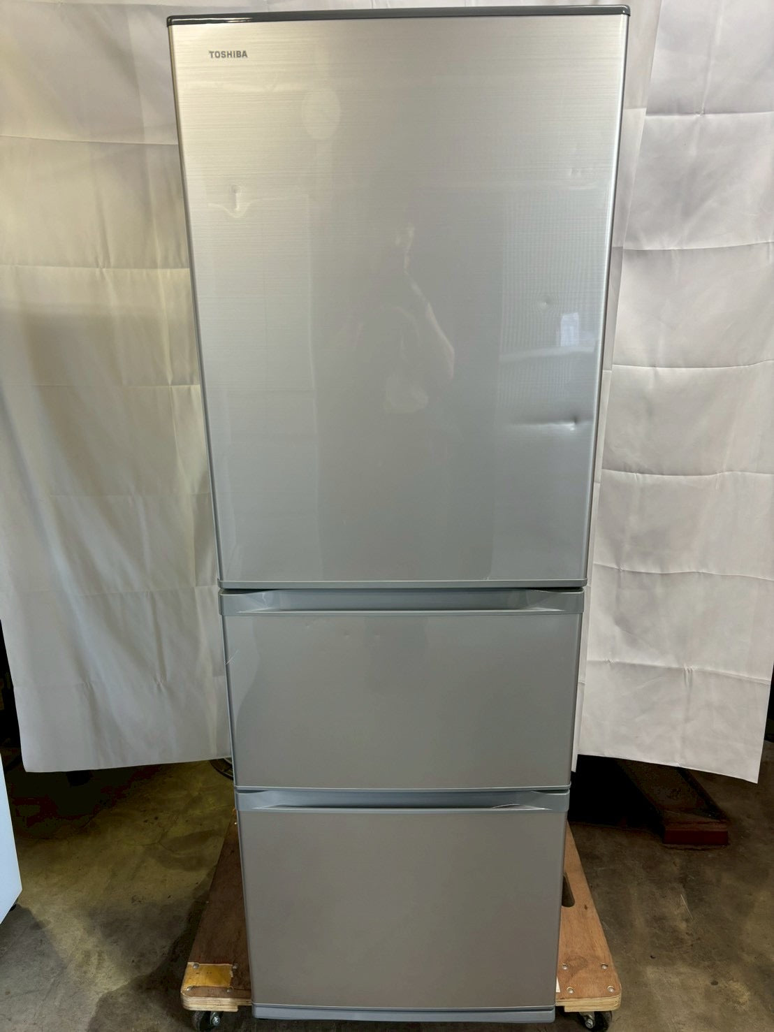 【6ヶ月保証】東芝 3ドア冷蔵庫 GR-S36S 2020年製 363L 右開き