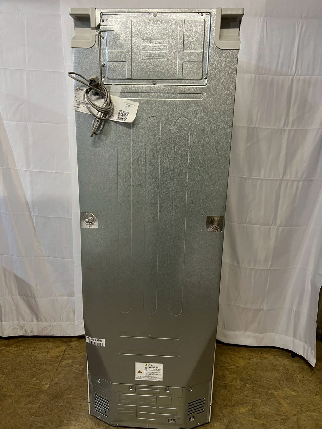 【6ヶ月保証】三菱電機 3ドア冷蔵庫 MR-CX27D-W 2019年製272L 右開き