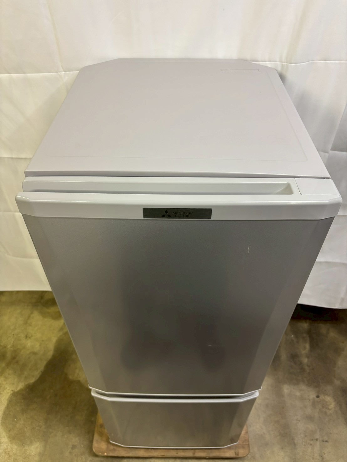 三菱 2ドア冷蔵庫 MR-P15E-S1 2020年製 146L 右開き