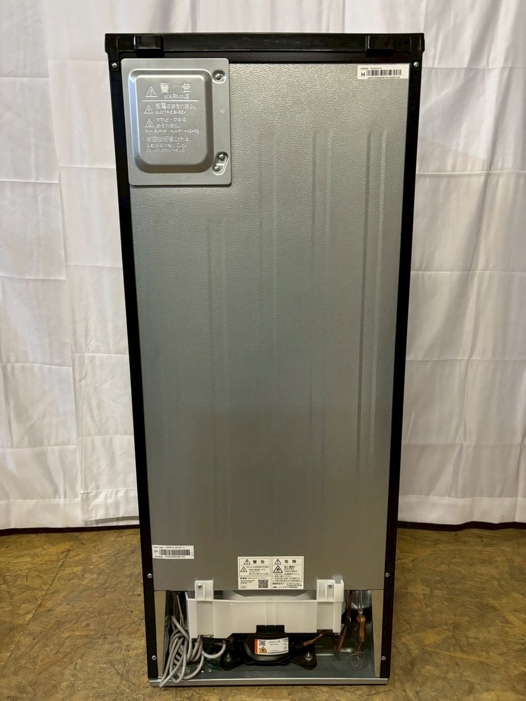 SHARP 2ドア冷蔵庫 SJ-D15J-H 2023年製 152L 両開き