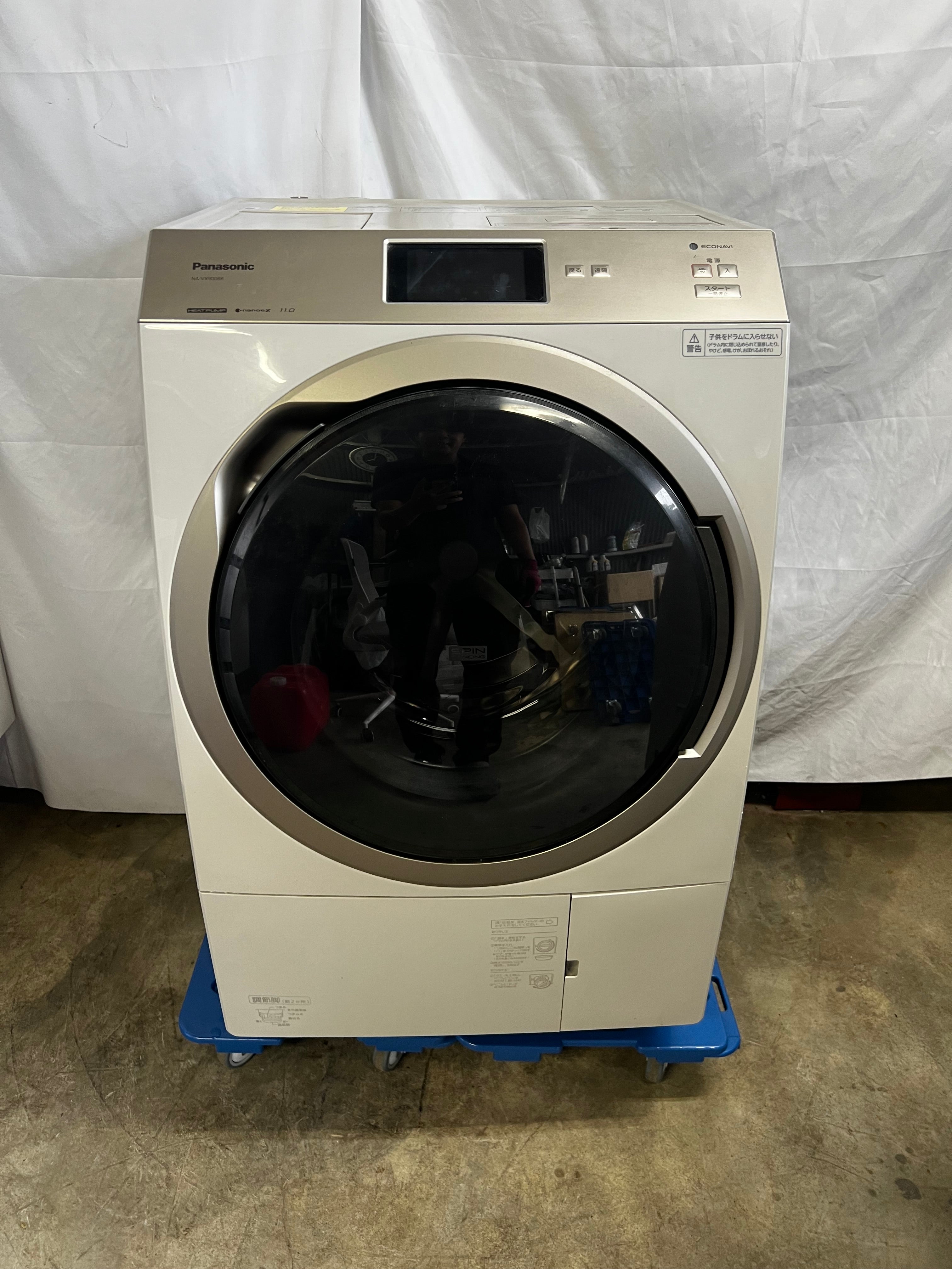 【1年保証/分解洗浄】Panasonic 洗濯機 NA-VX900BR 洗濯11kg 乾燥6kg 2021年製