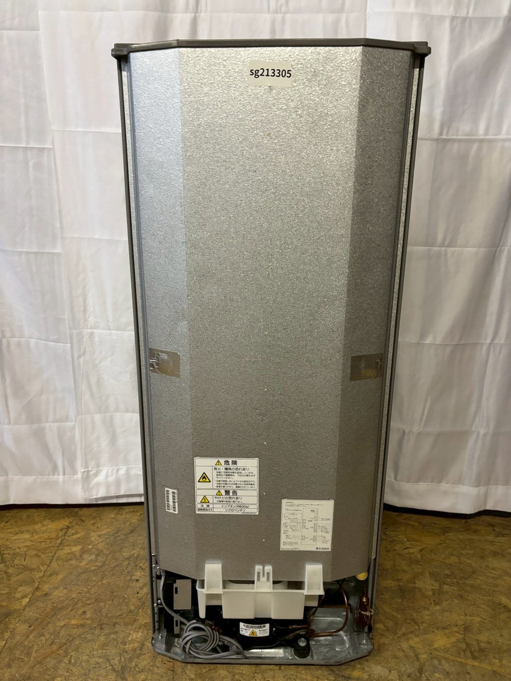 AQUA 2ドア冷蔵庫 AQR-13J (S) 2020年製 126L 右開き