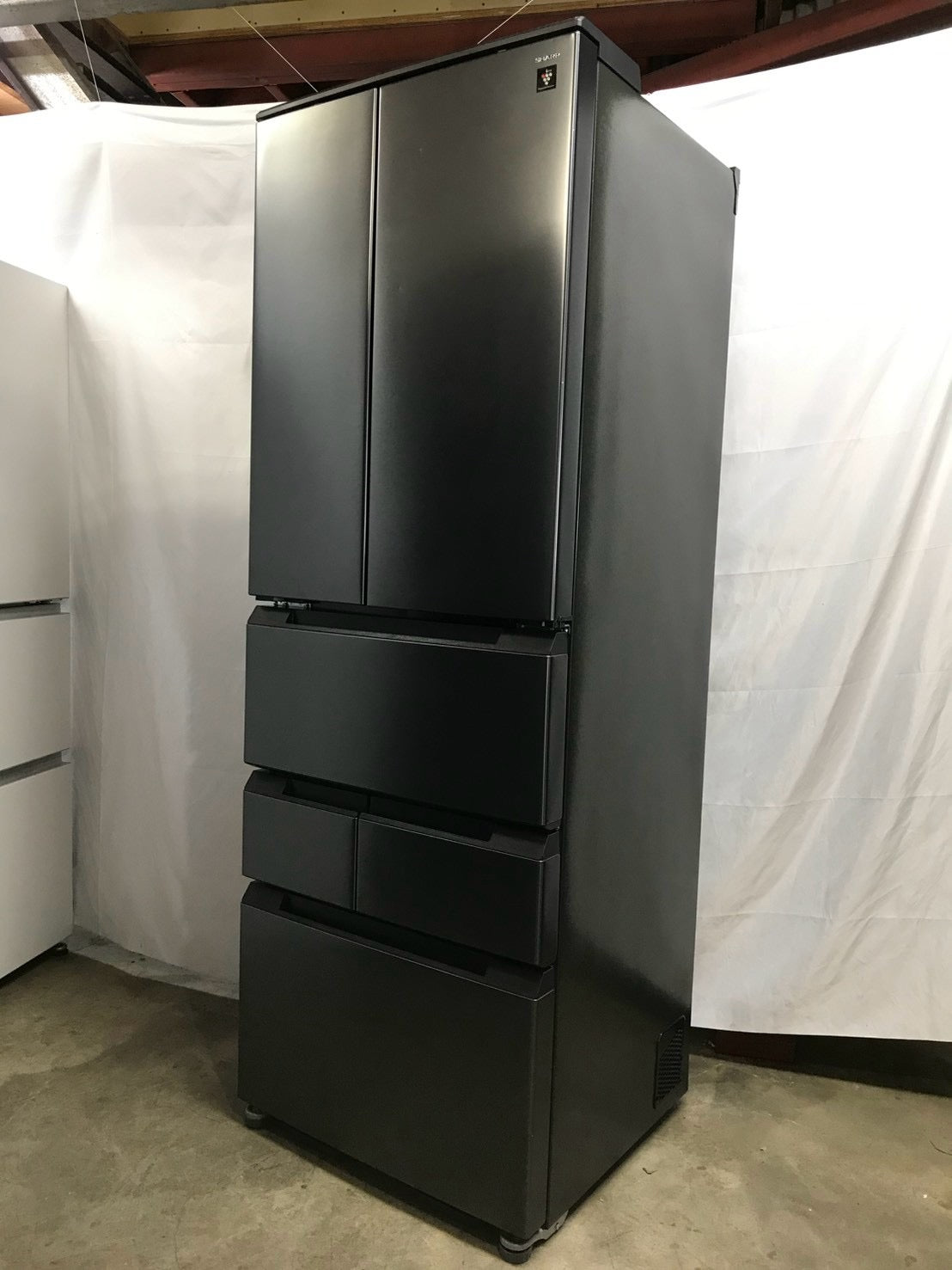 【1年保証】 SHARP 6ドア冷蔵庫 SJ-MF46P-H 2025年製 457L