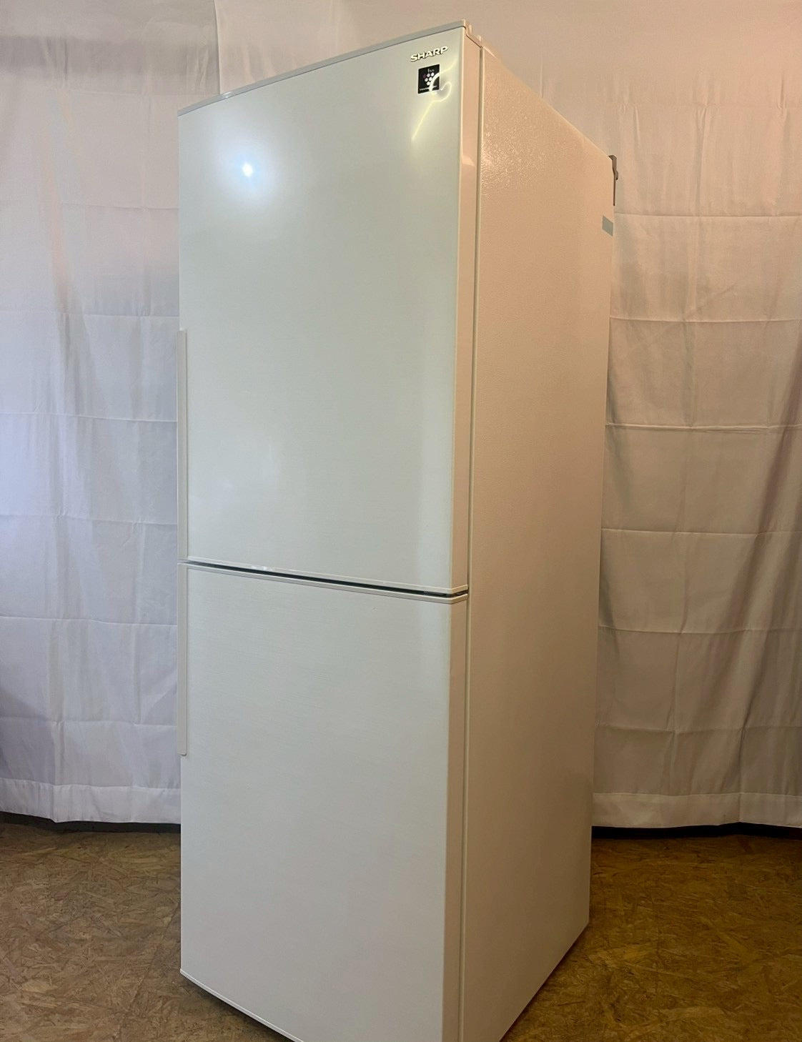 SHARP 2ドア冷蔵庫 SJ-PD28E-W 2019年製 280L 右開き