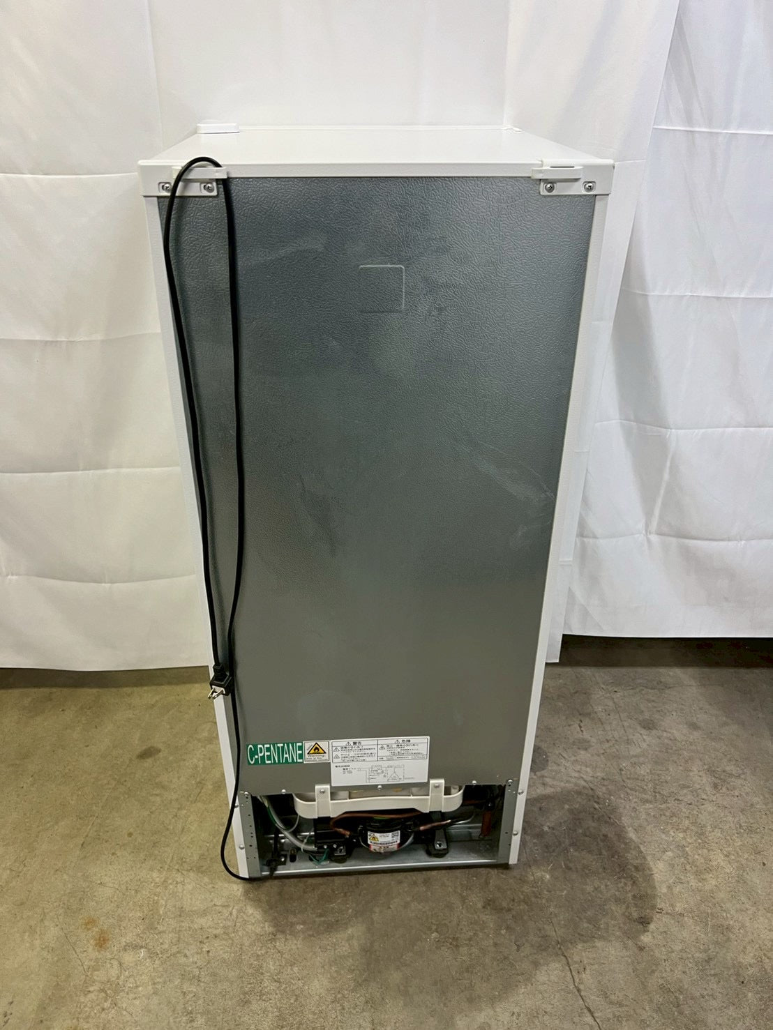 【6ヶ月保証】ヤマダ電機 2ドア冷蔵庫 YRZ-C12G2 2019年製117L 右開き