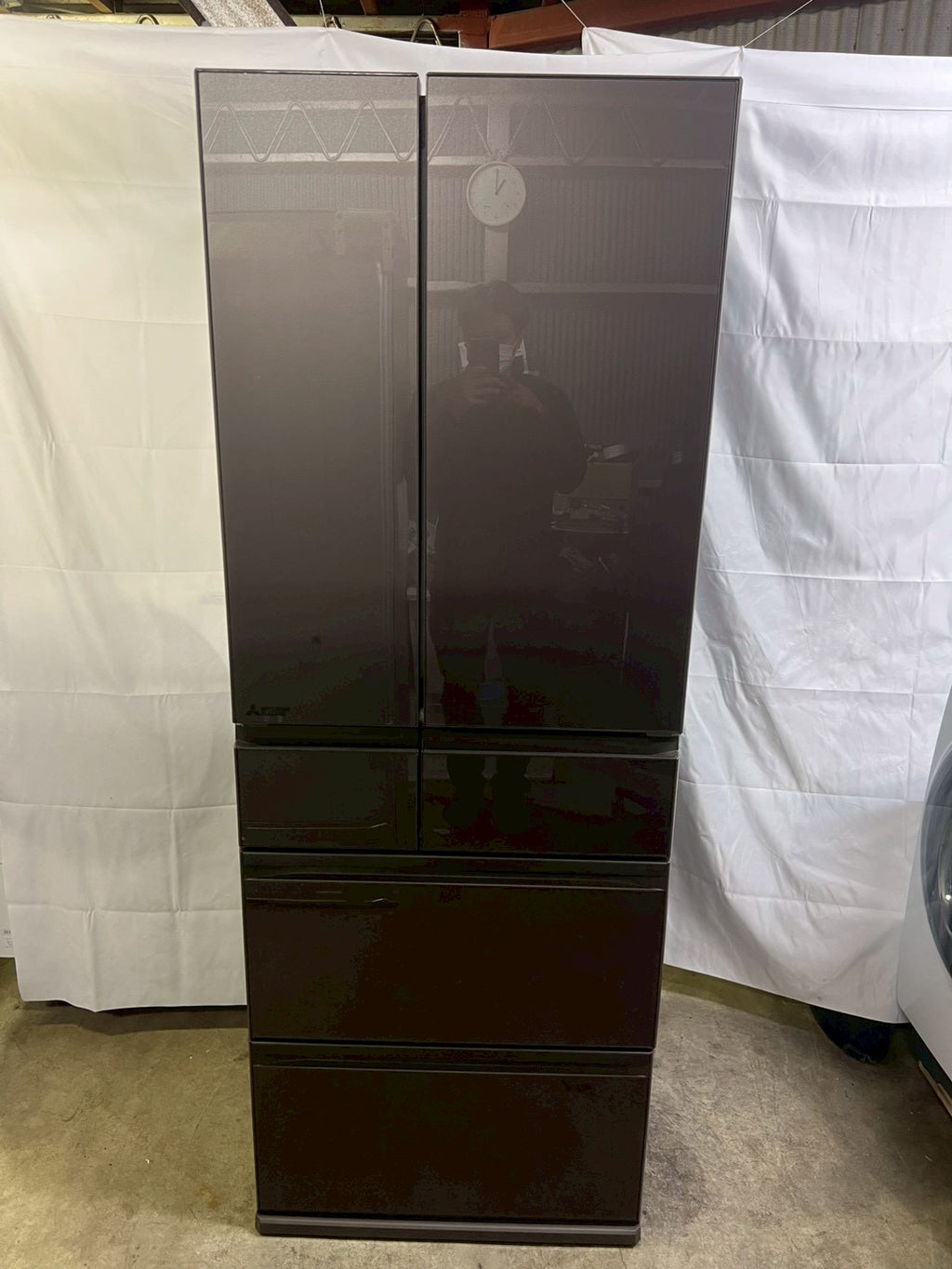 【未使用/1年保証】三菱6ドア冷蔵庫 MR-WZ61M 2025年 608L