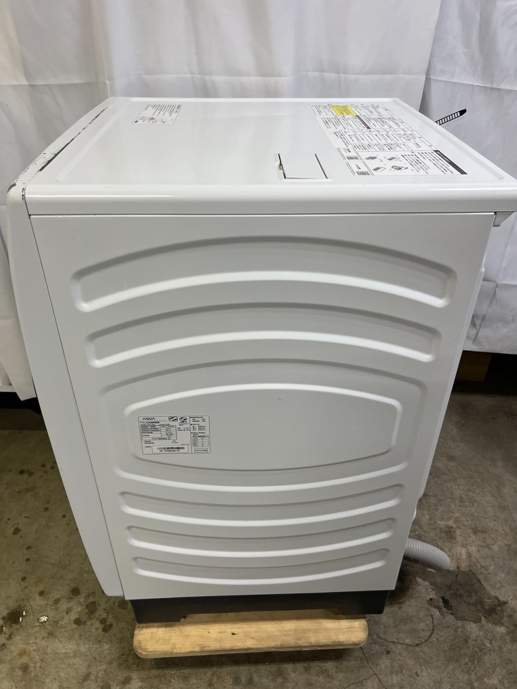 【12ヶ月保証】AQUAドラム式洗濯機 AQW-DX12M 2022年 洗濯12kg 乾燥6