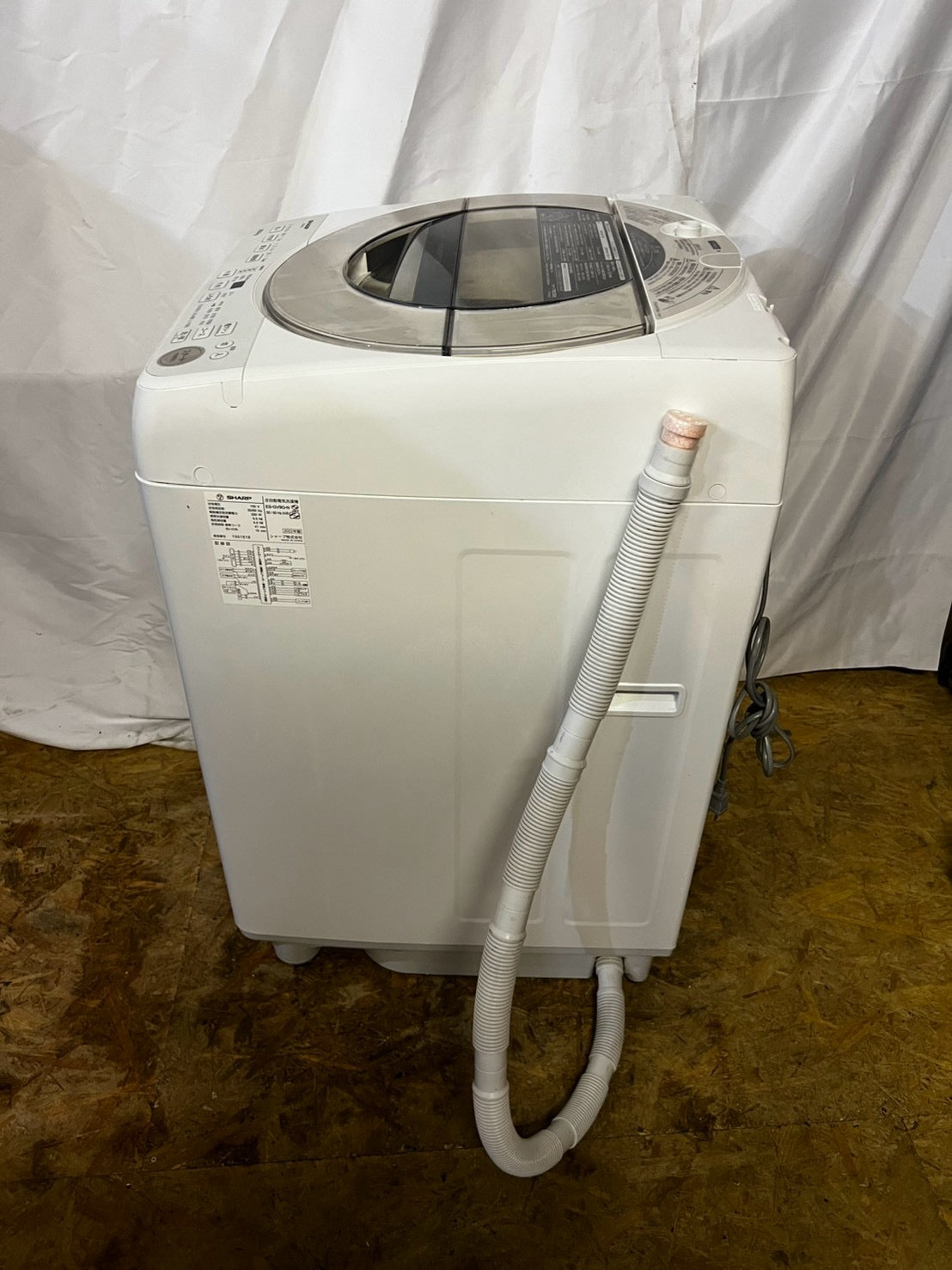 【3ヶ月保証】SHARP　洗濯機 ES-GV9G-N 洗濯9kg 2022年製