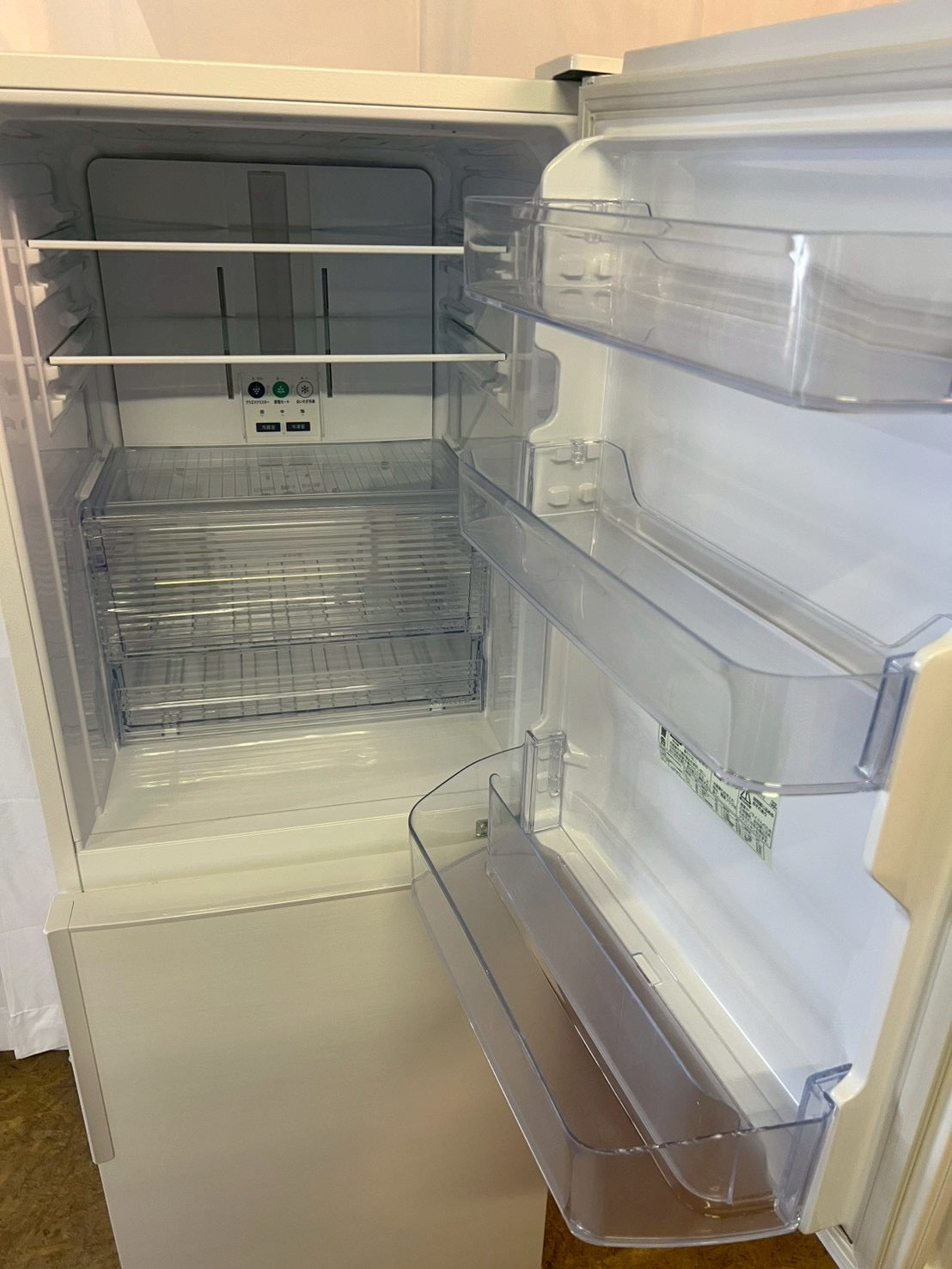 SHARP 2ドア冷蔵庫 SJ-PD28E-W 2019年製 280L 右開き