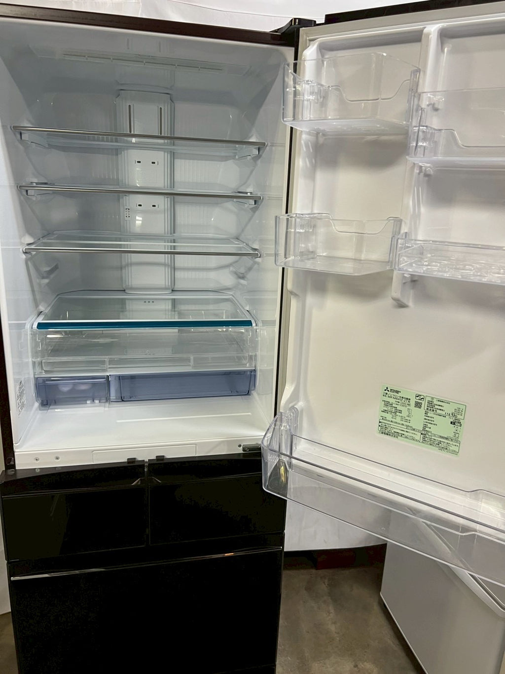【12ヶ月保証】三菱電機 5ドア冷蔵庫 MR-MB45F 2020年製 451L 右開き