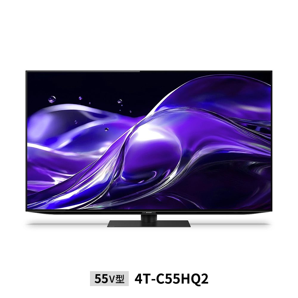 【12ヶ月保証】【美品】SHARP 4K有機ELテレビ 4T-C55GQ3 2025年製 55V