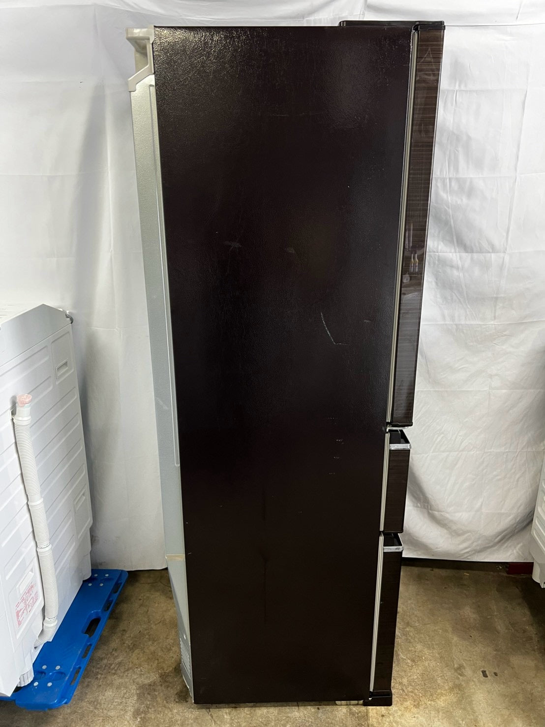 【3ヶ月保証】三菱電機 3ドア冷蔵庫 MR-CX37EL-BR 2020年製 365L