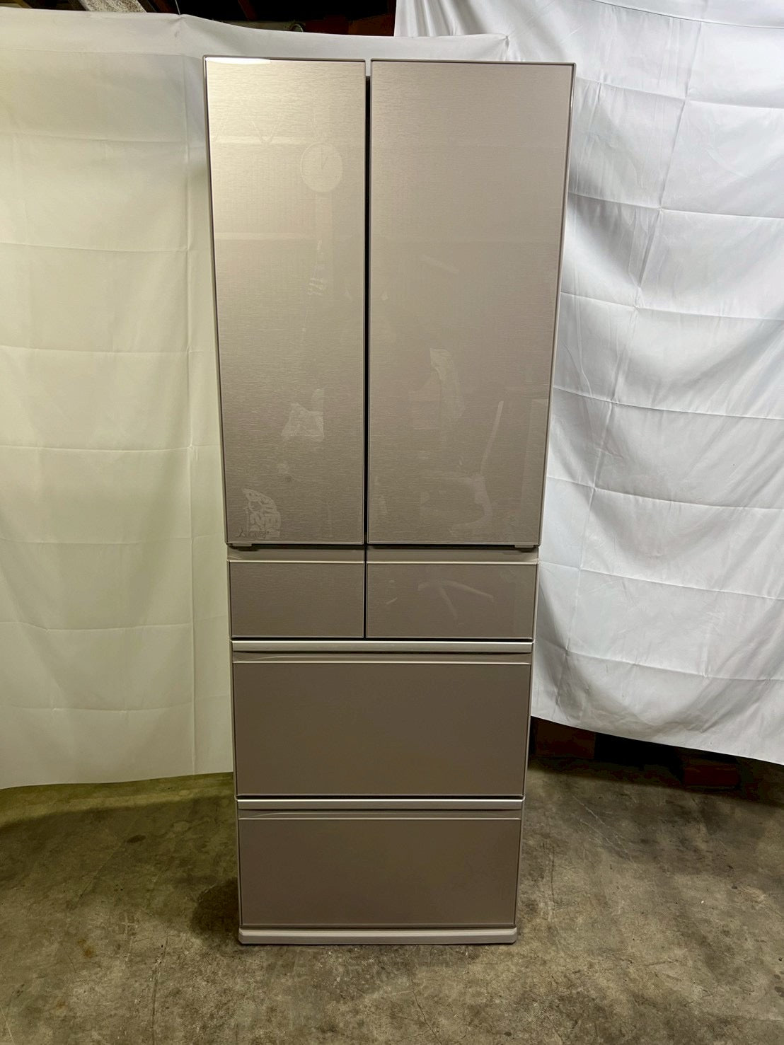 【1年保証/美品】三菱 6ドア冷蔵庫 MR-MZ49J 2023年製 485L