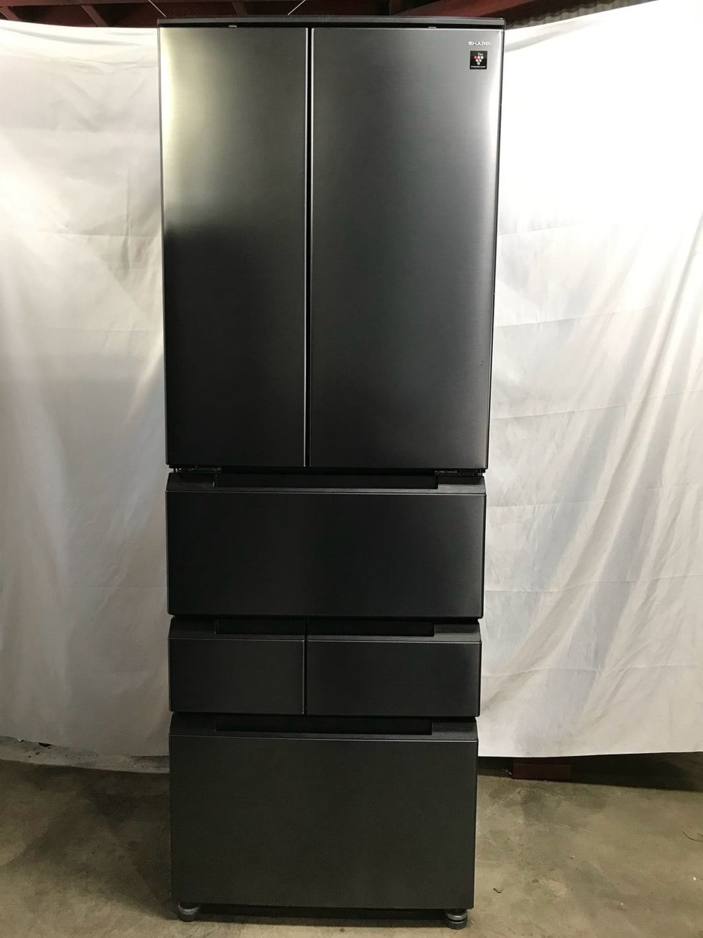 【1年保証】 SHARP 6ドア冷蔵庫 SJ-MF46P-H 2025年製 457L