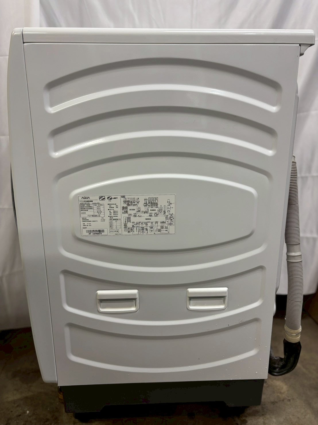 【12ヶ月保証】AQUAドラム式洗濯機 AQW-DX12N 2023年 洗濯12kg 乾燥6kg