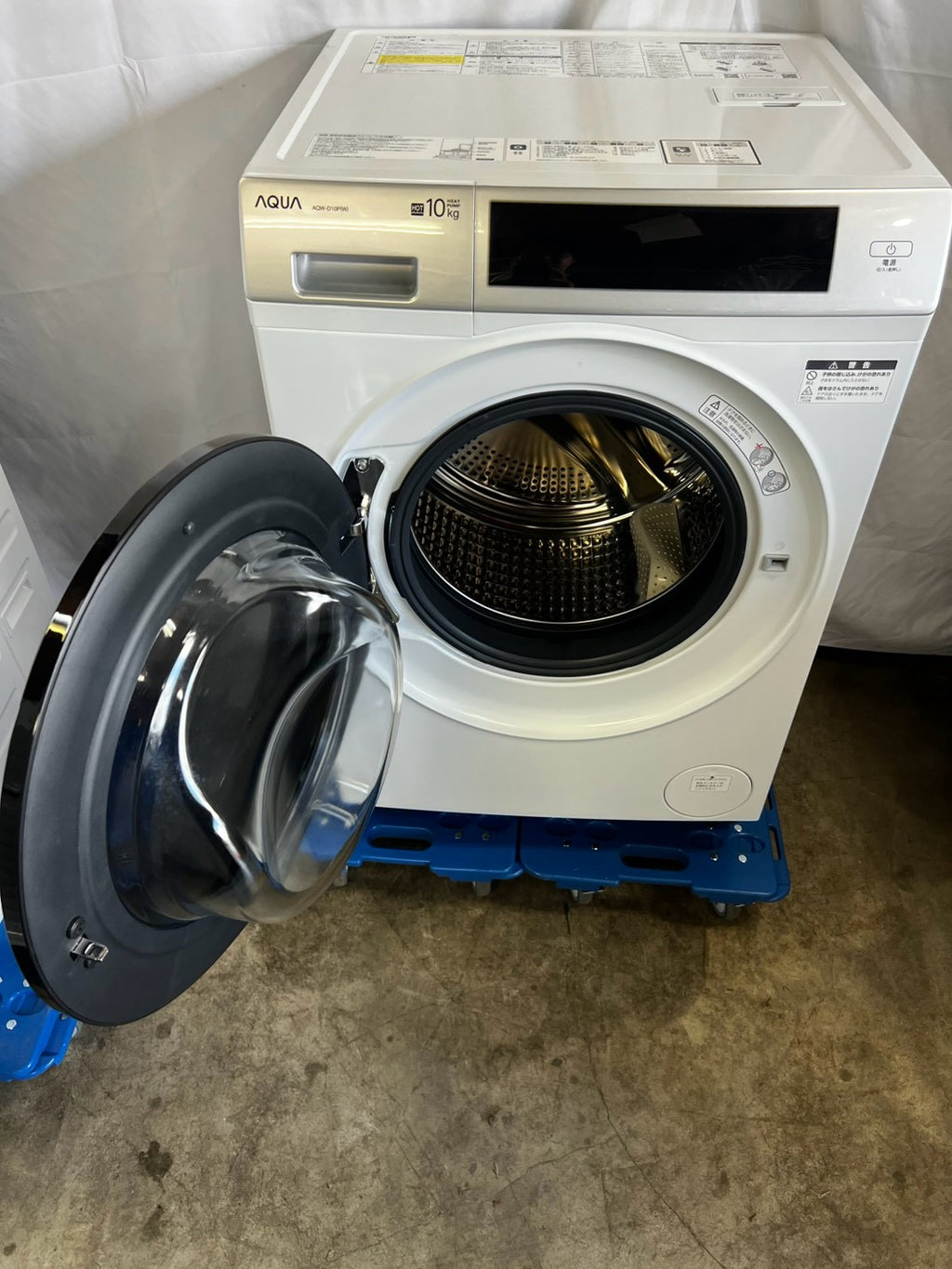 【1年保証】AQUAドラム式洗濯機 AQW-D10P 2024年 洗濯10kg 乾燥5kg
