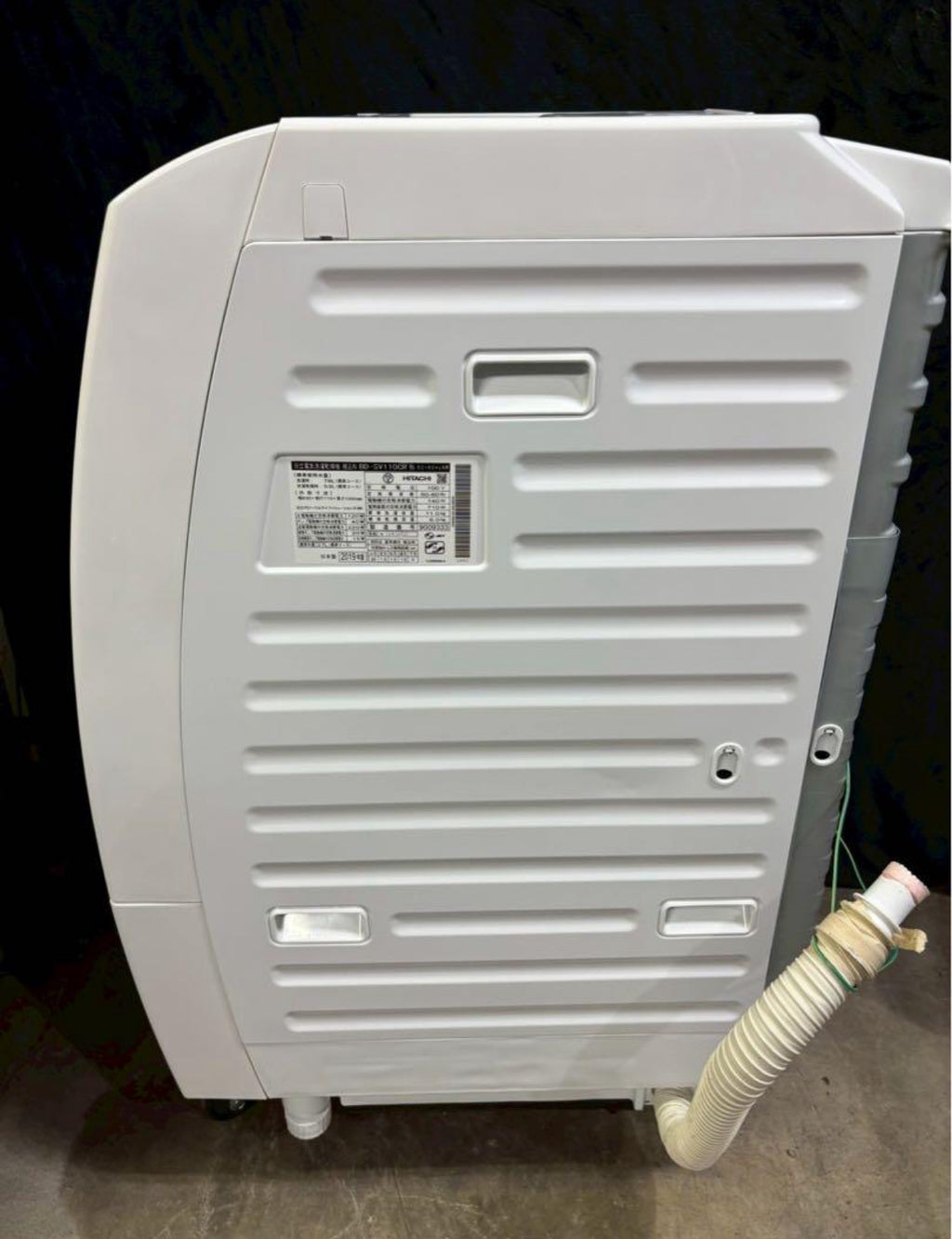 日立 ドラム式洗濯機 BD-SV110CR 2019年製 洗濯11kg乾燥6kg