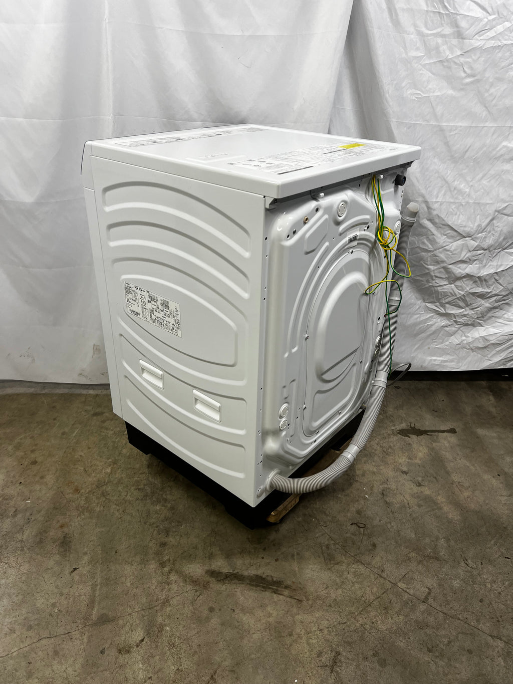 【1年保証】AQUAドラム式洗濯機 AQW-DX12P-L 2024年製 洗濯12kg 乾燥6kg