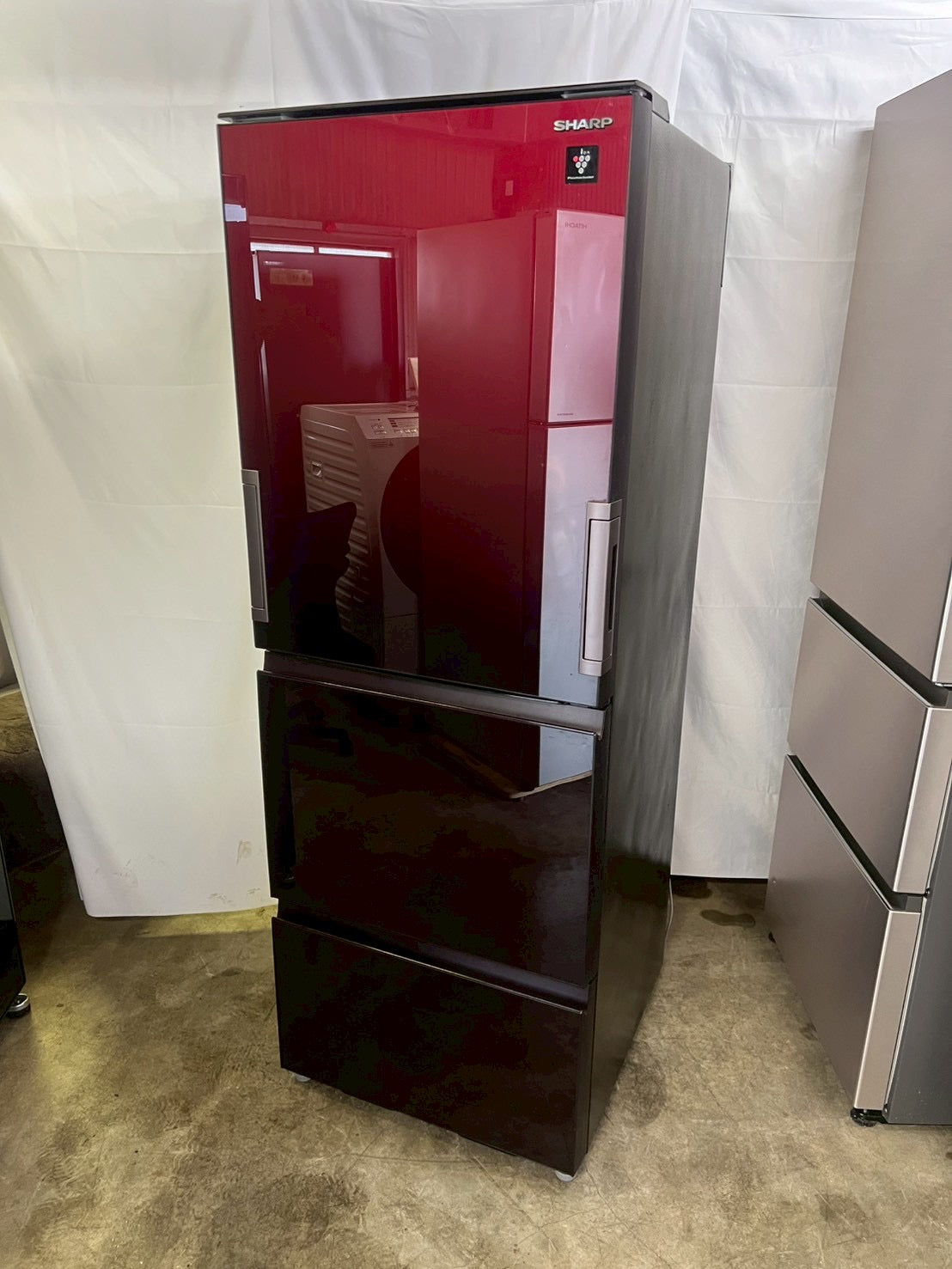 SHARP 冷蔵庫 3ドア 赤 RED 3ドア冷蔵庫 – お宝電気市場