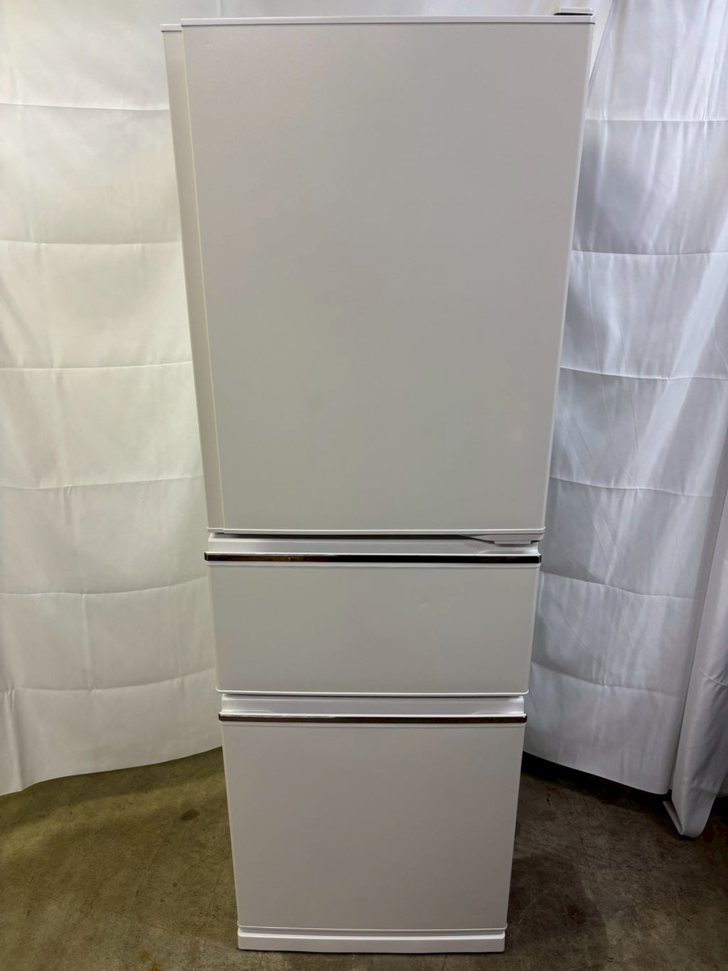 【6ヶ月保証】三菱電機 3ドア冷蔵庫 MR-CX27D-W 2019年製 272L