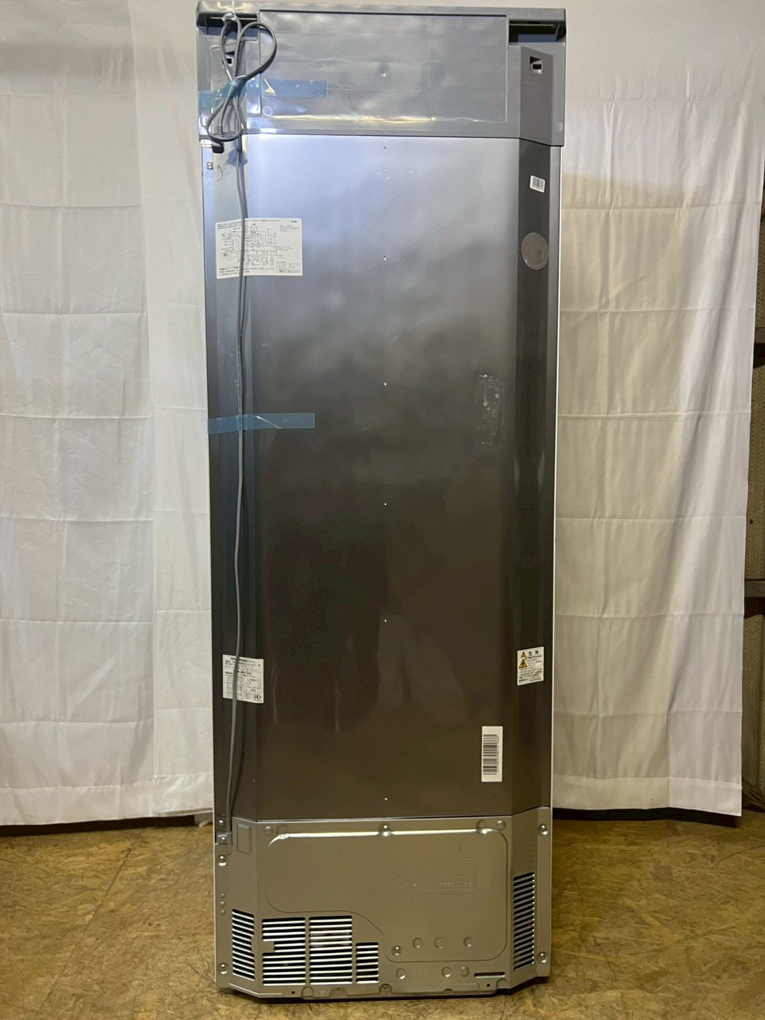 SHARP 3ドア冷蔵庫 SJ-GW35C-W 2017年製 350L 両開き