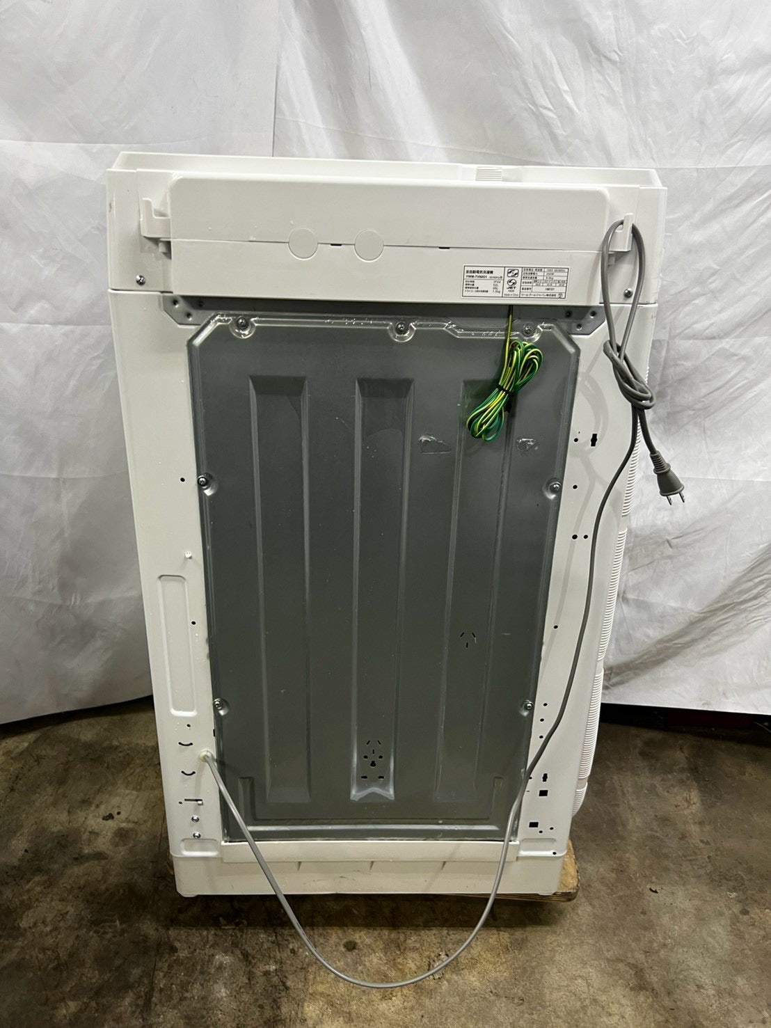 【3ヶ月保証】ヤマダ電機 洗濯機 YWM-TV80G1 洗濯8kg 2022年製
