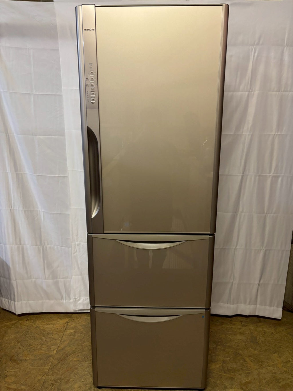 日立 3ドア冷蔵庫 R-S3700FV 2016年製365L 右開き