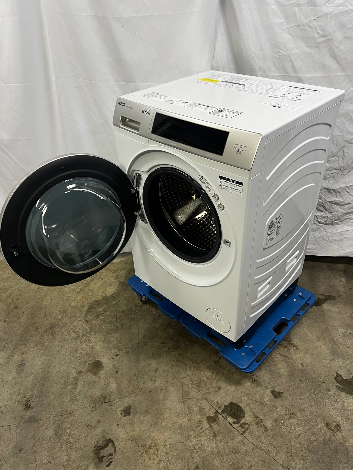 【1年保証】AQUAドラム式洗濯機 AQW-DM10R-L 2025年 洗濯10kg 乾燥5kg