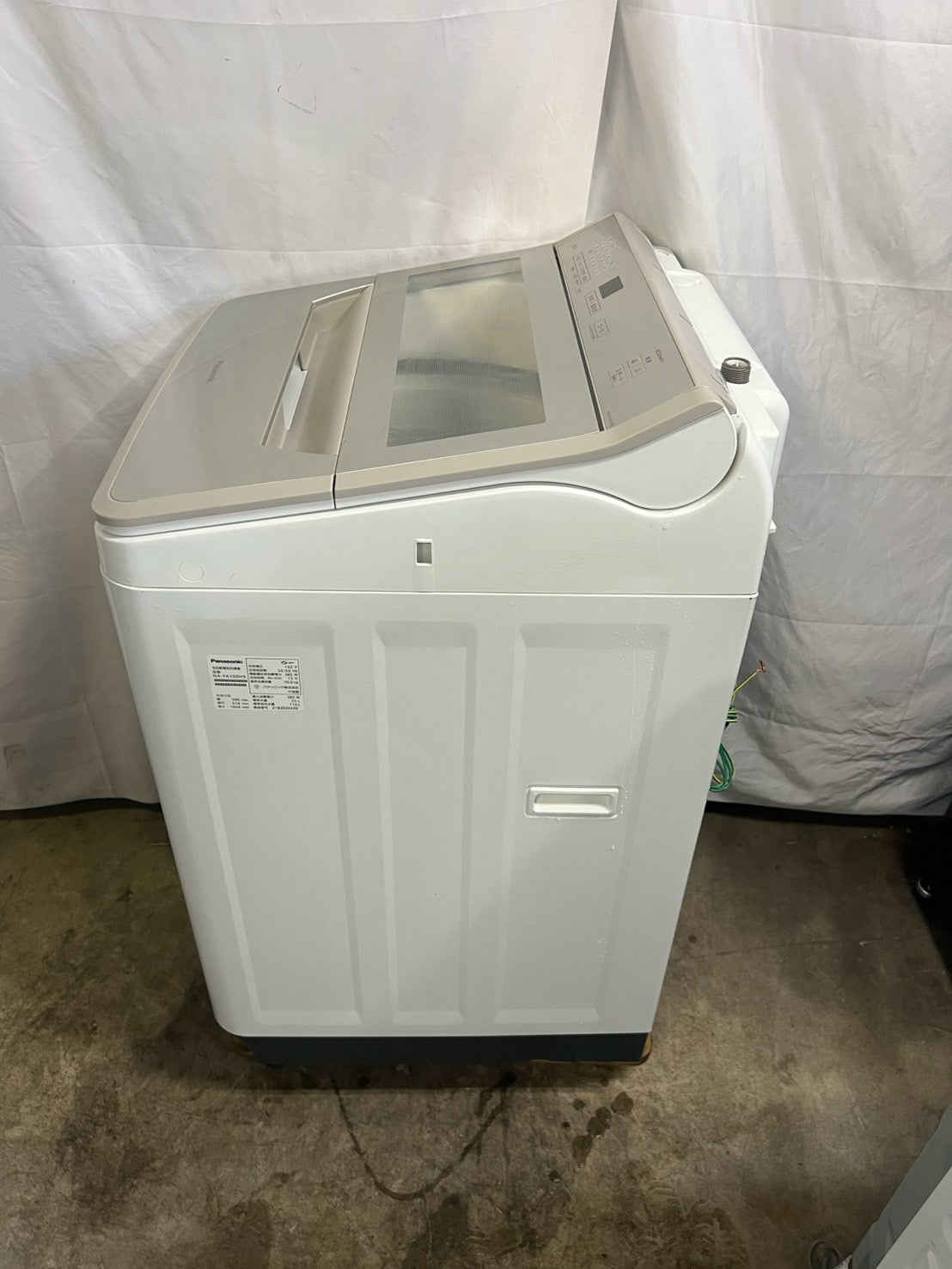 【最大2年保証】Panasonic 洗濯機 NA-FA100H9 洗濯10kg 2021年製