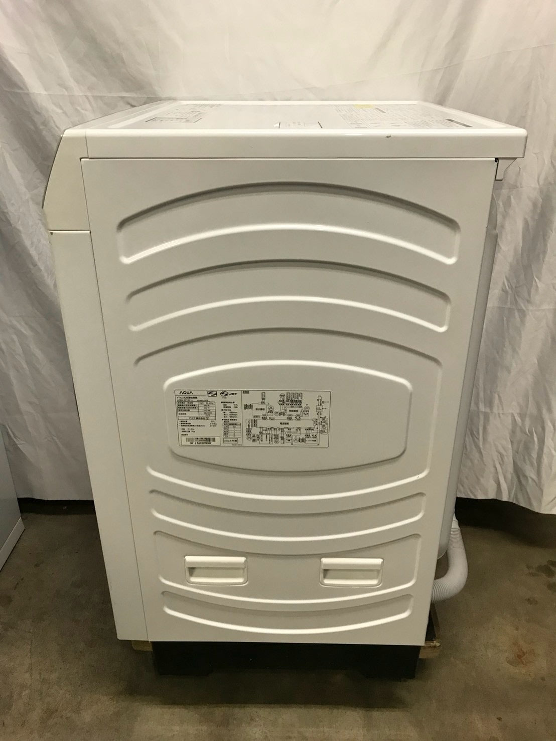 【1年保証】AQUAドラム式洗濯機 AQW-D10P 2024年 洗濯10kg 乾燥5kg
