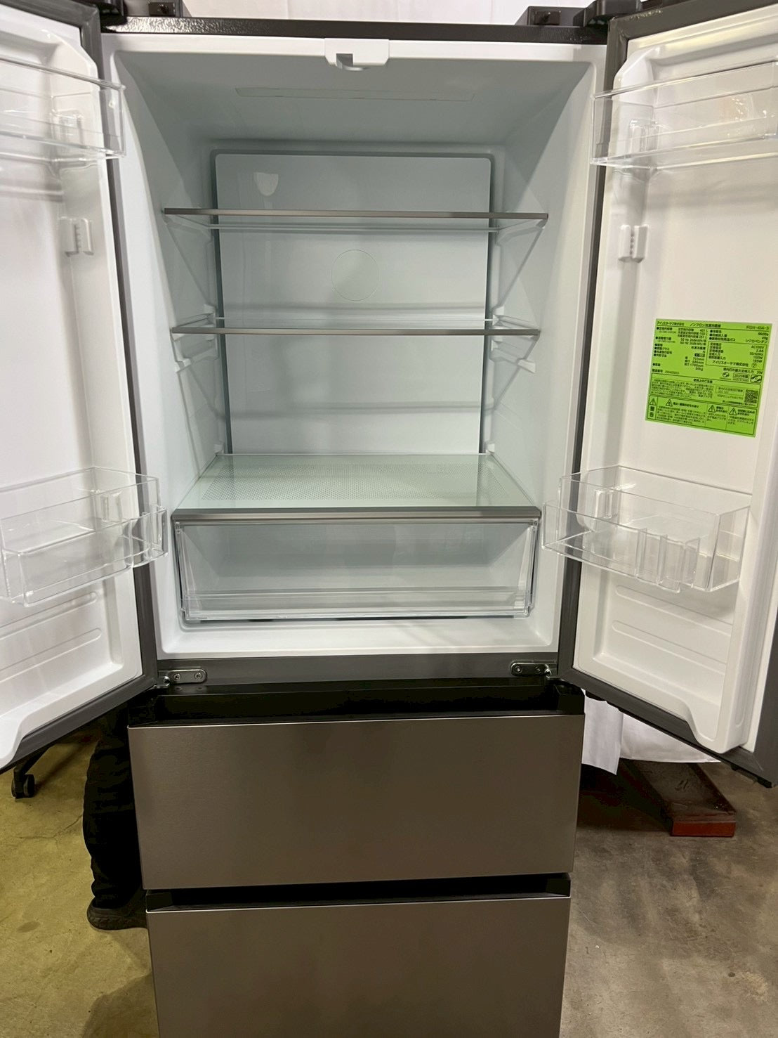 【展示品】アイリスオーヤマ4ドア冷蔵庫 IRSN-40A 2025年製401L