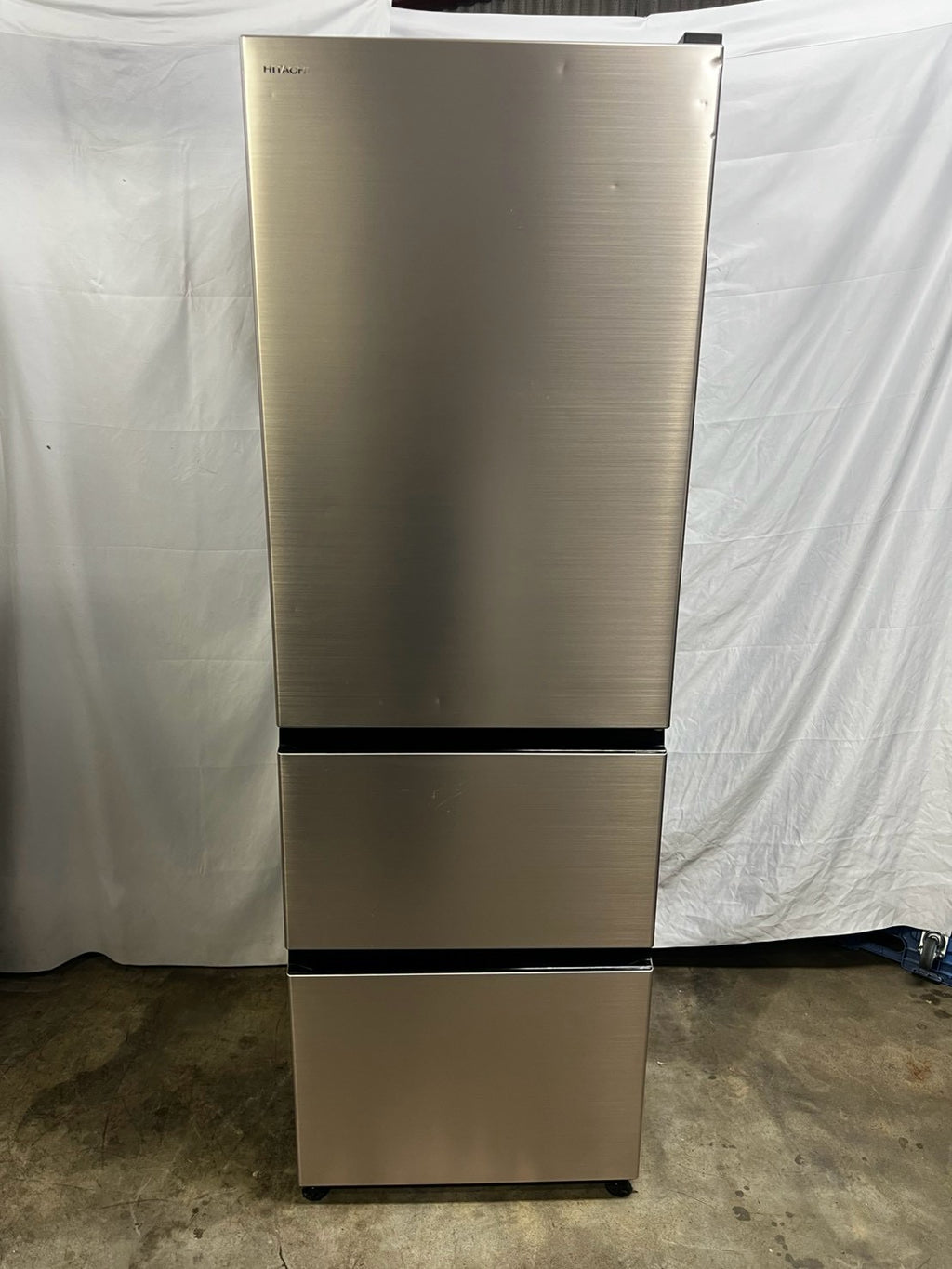 【半年保証】 日立 3ドア冷蔵庫 R-V38SV  2023年製 375L
