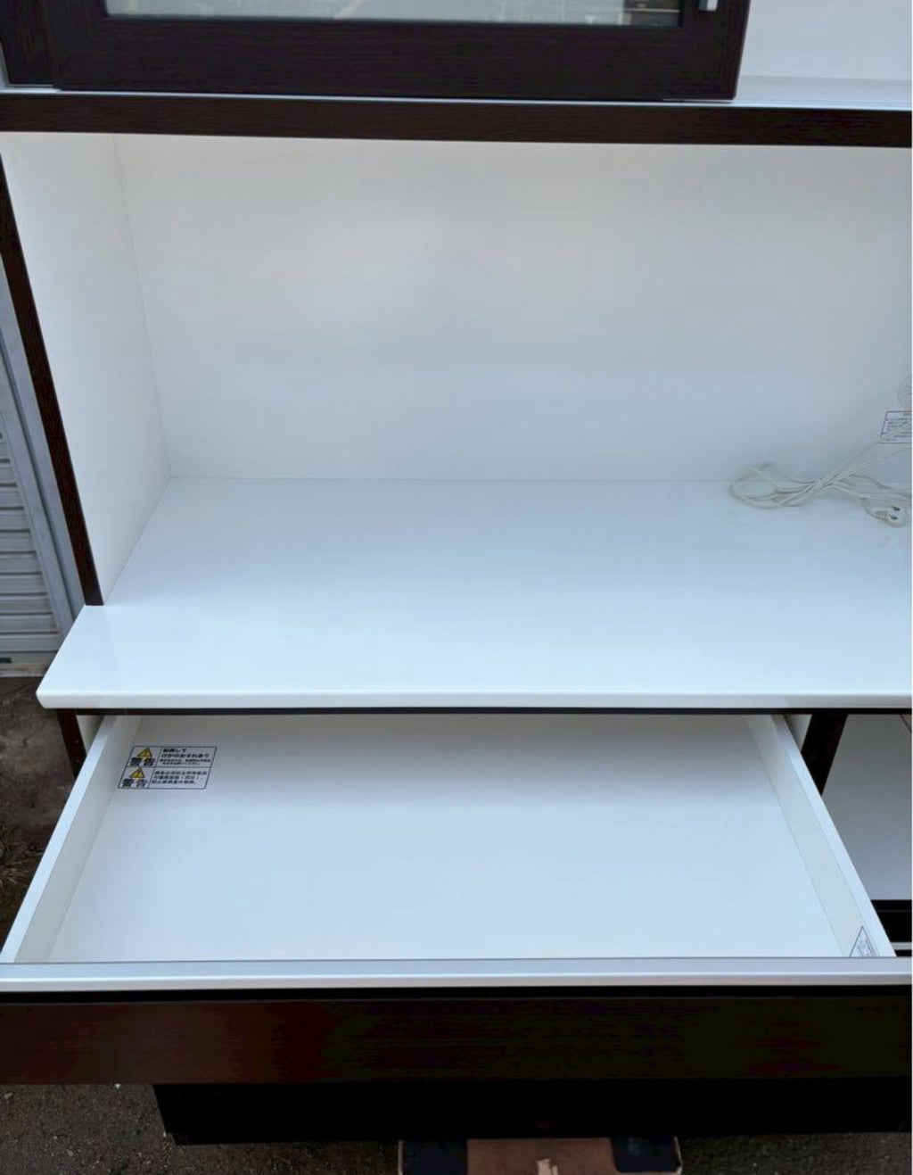 ニトリ 食器棚 レンジボード キッチンボード レジューム 幅120