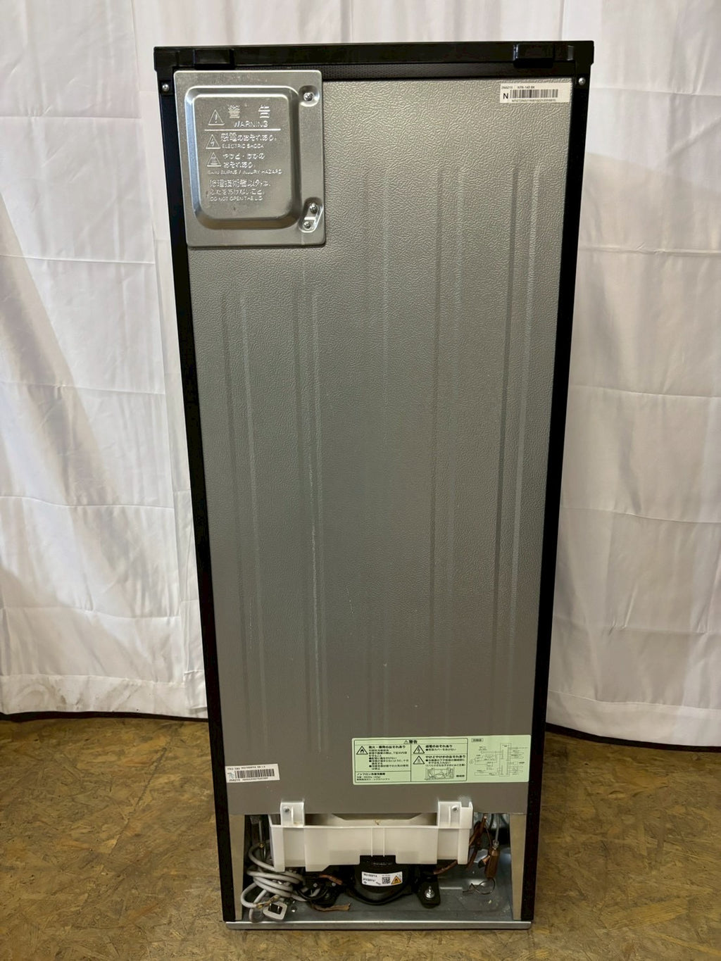 【6ヶ月保証】ニトリ 2ドア冷蔵庫 NTR-140BK 2022年製140L
